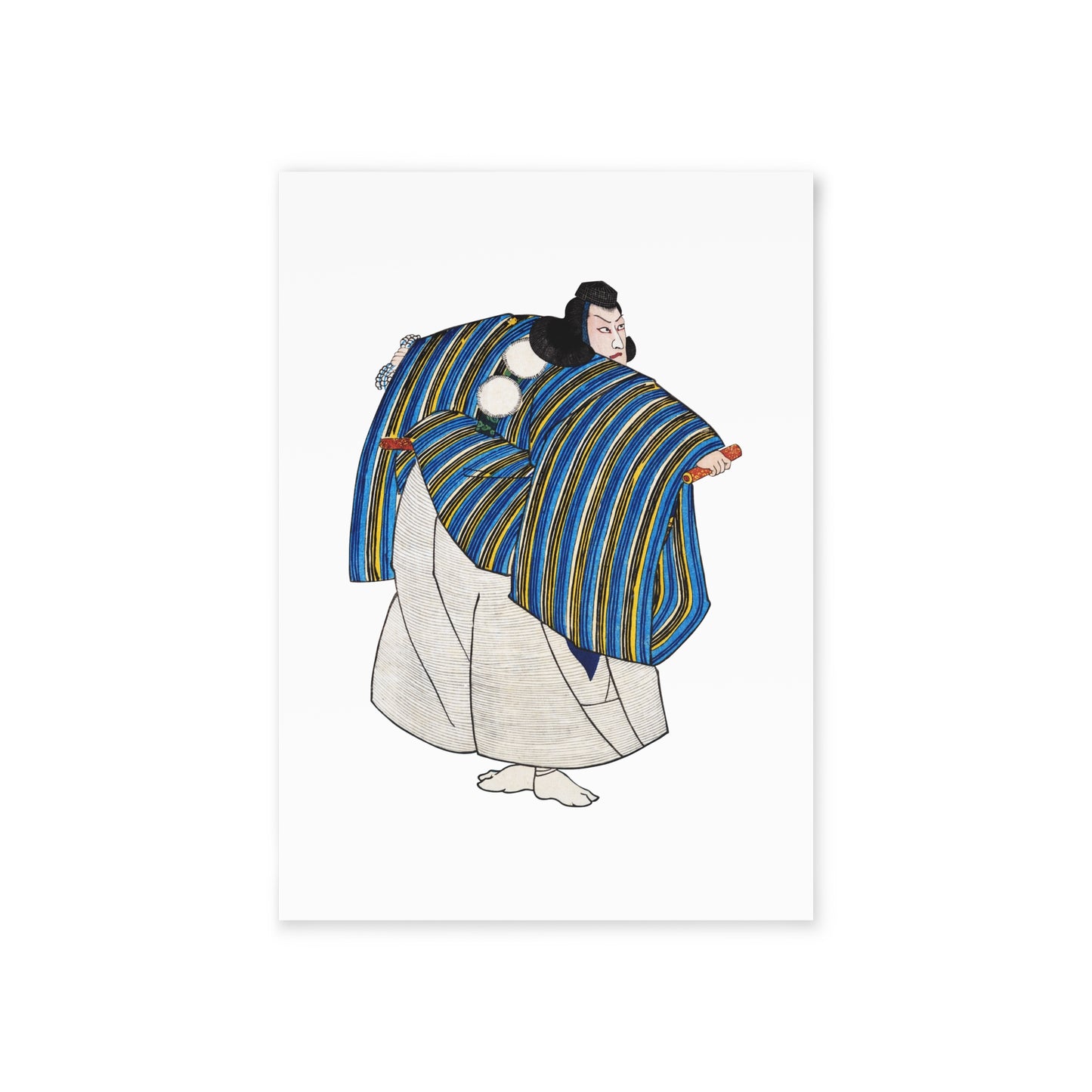 Musashibō Benkei Postcard