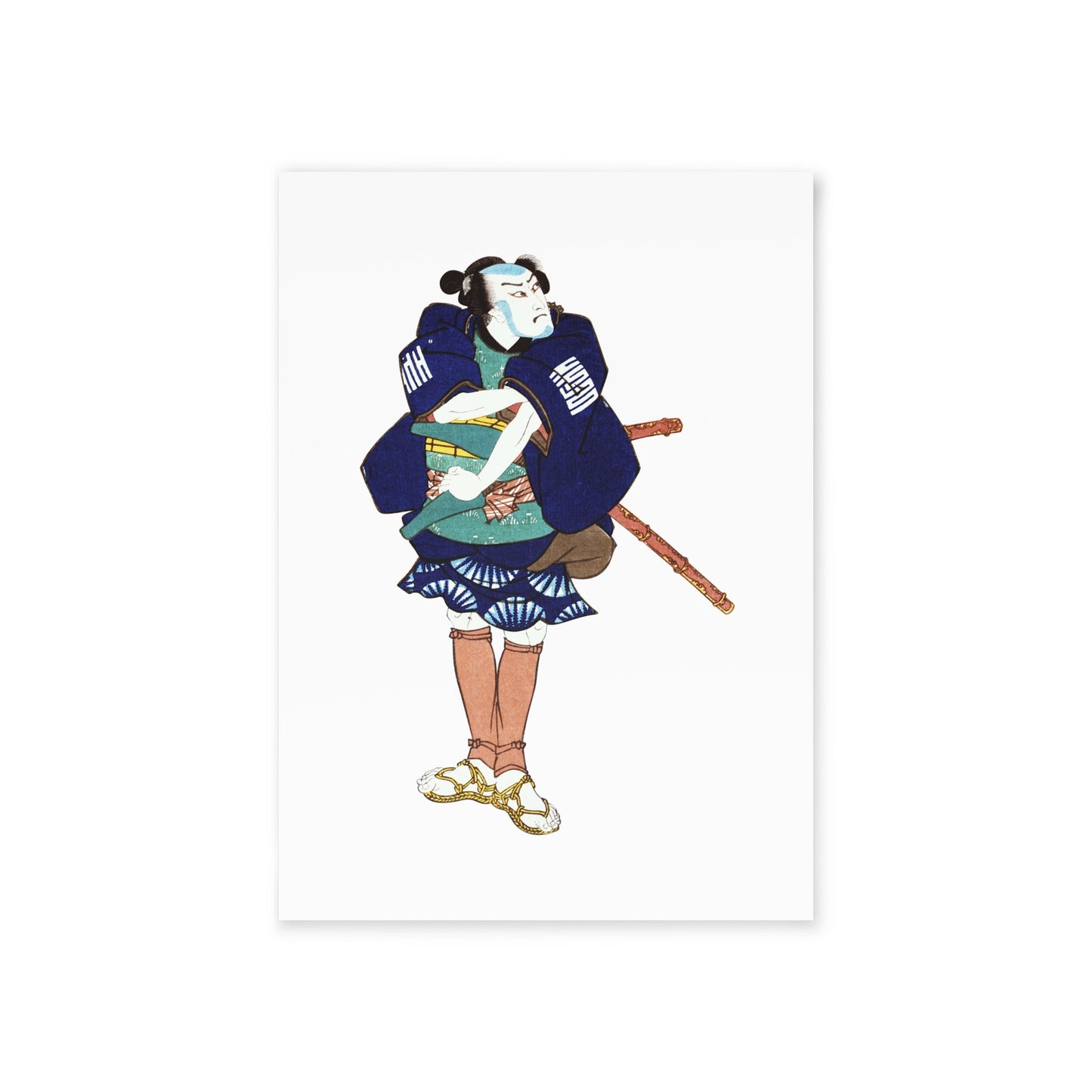Manga Hanga - Paper products - Ashigaru Ichiuemon Postcard - 52158952016770570049