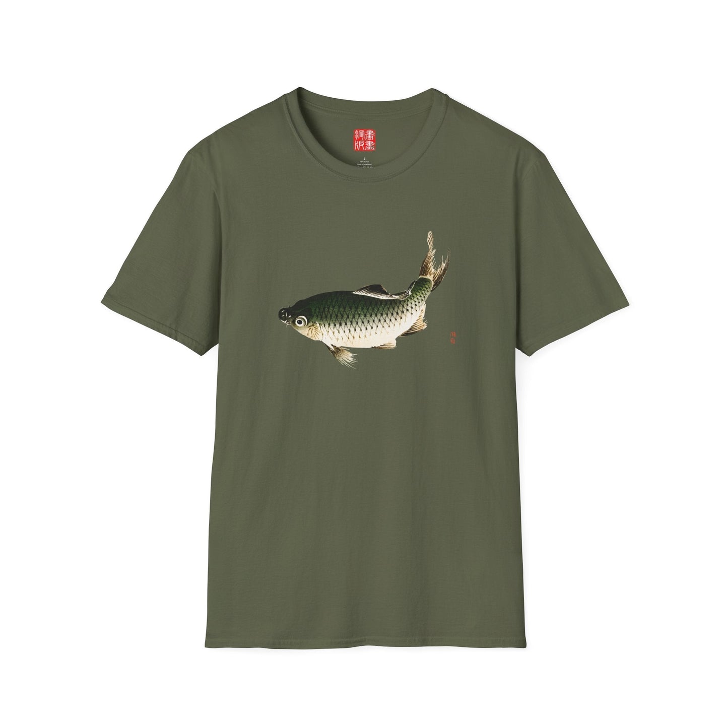 Manga Hanga - T-Shirt - Carp Fish T-Shirt - 16378875415455892612