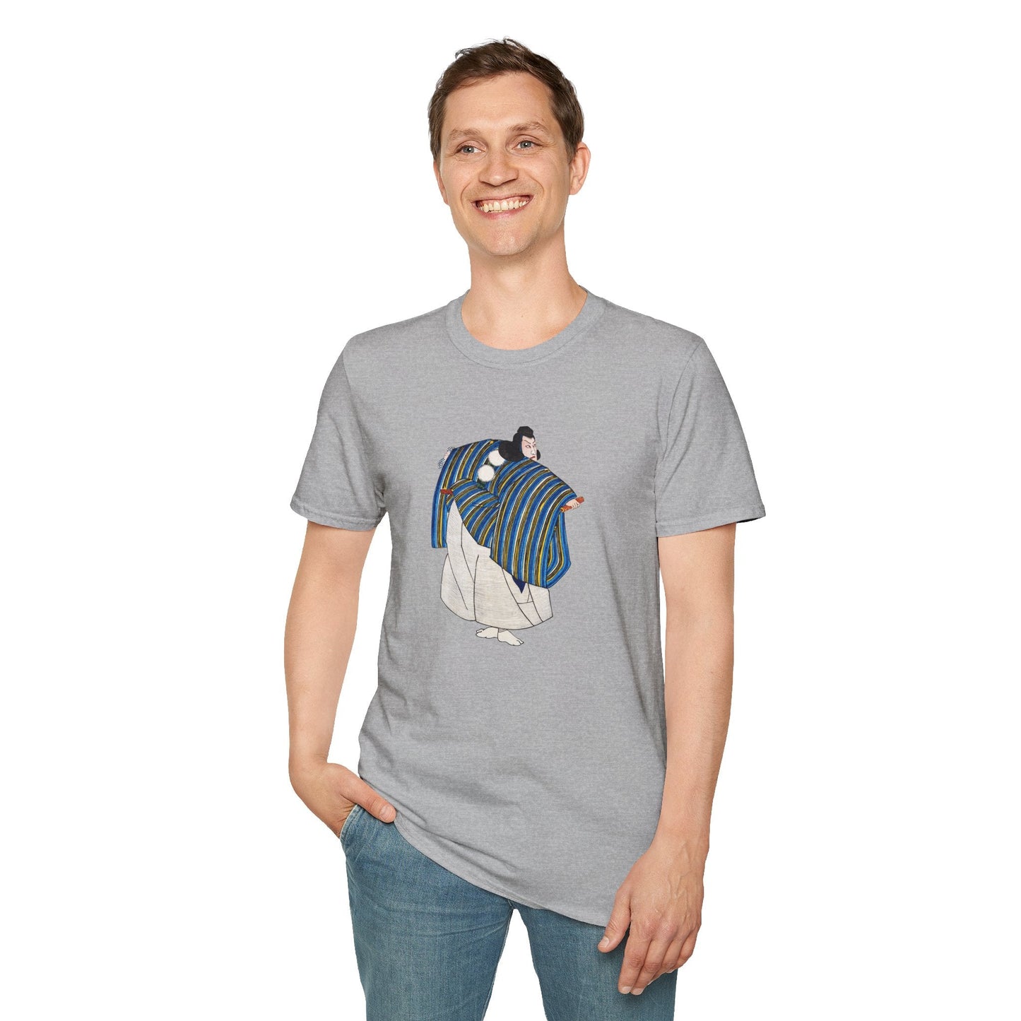 Manga Hanga - T-Shirt - Musashibō Benkei T-Shirt - 14274337362051619147