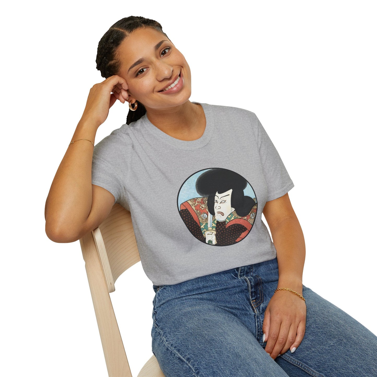 Manga Hanga - T-Shirt - Portrait of Nippon Daemon T-Shirt - Front - 31990040962001236955