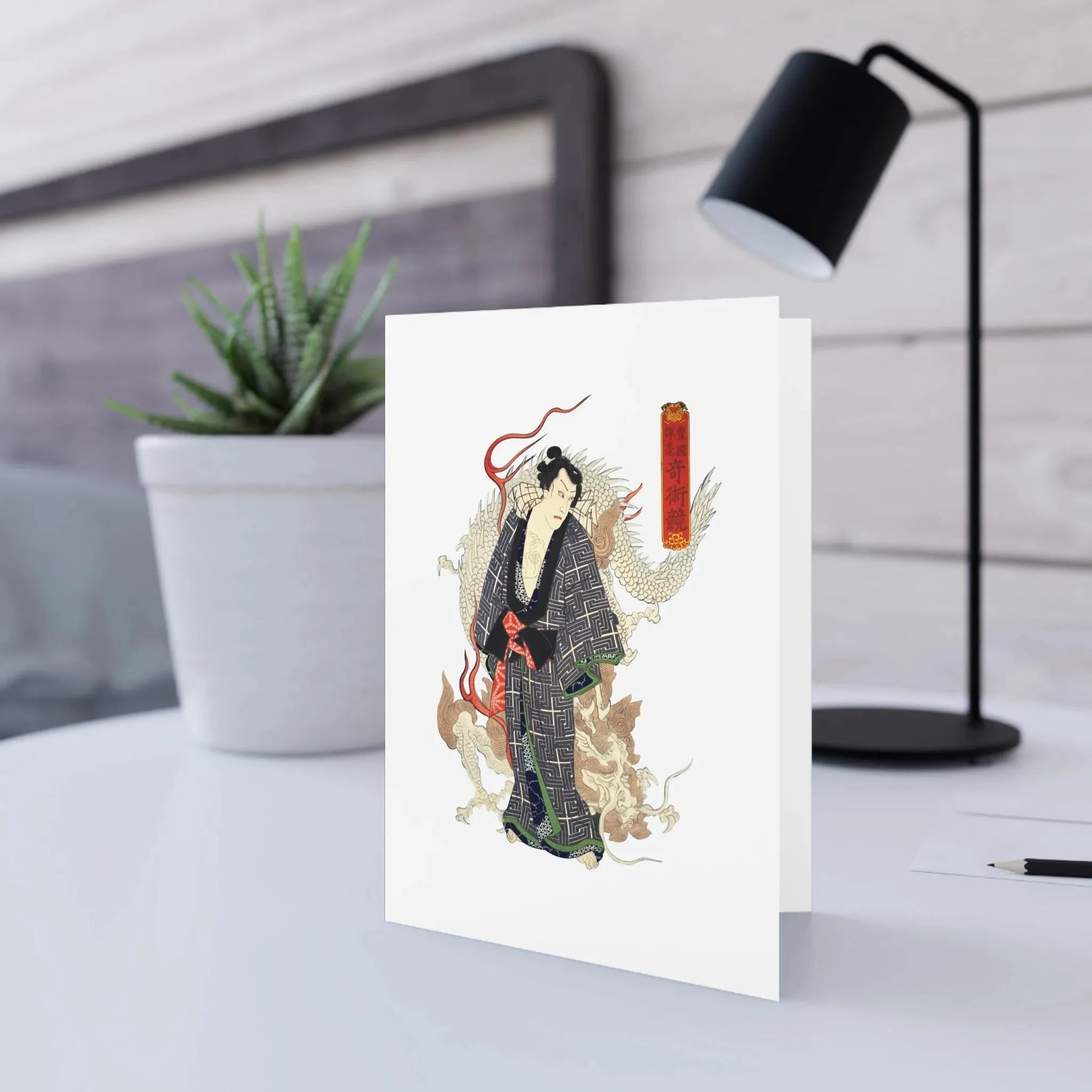 Blank Greeting Cards - Manga Hanga