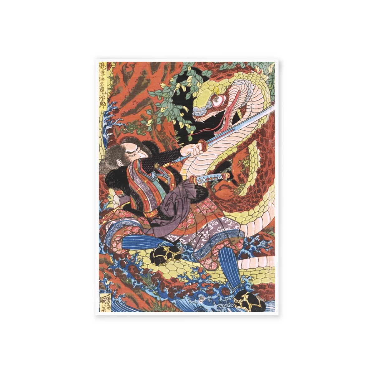 10x Iconic Warriors Postcard Bundle - Manga Hanga - 