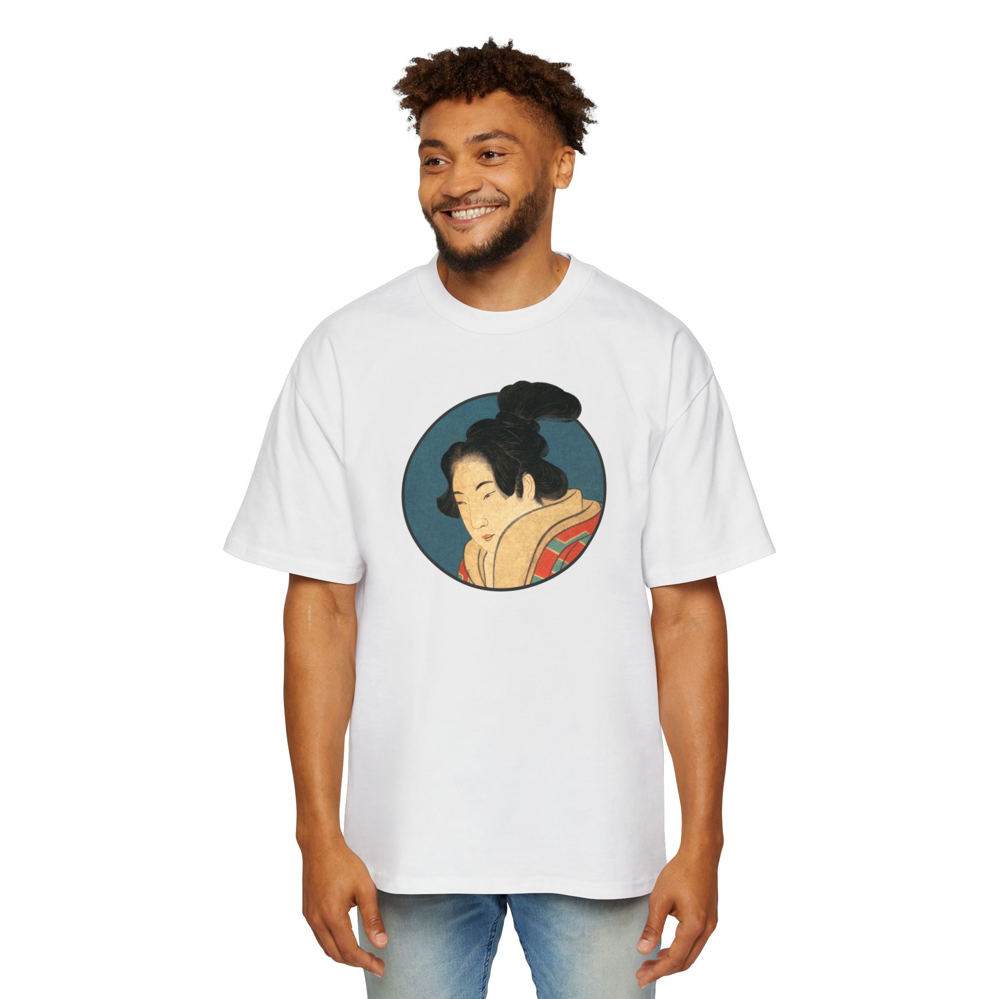 Portrait of a Woman Oversized T-Shirt