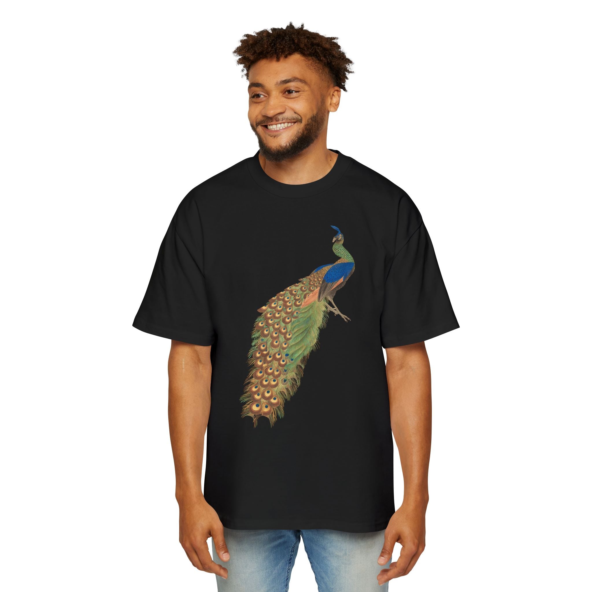 Peacock Oversized T-Shirt