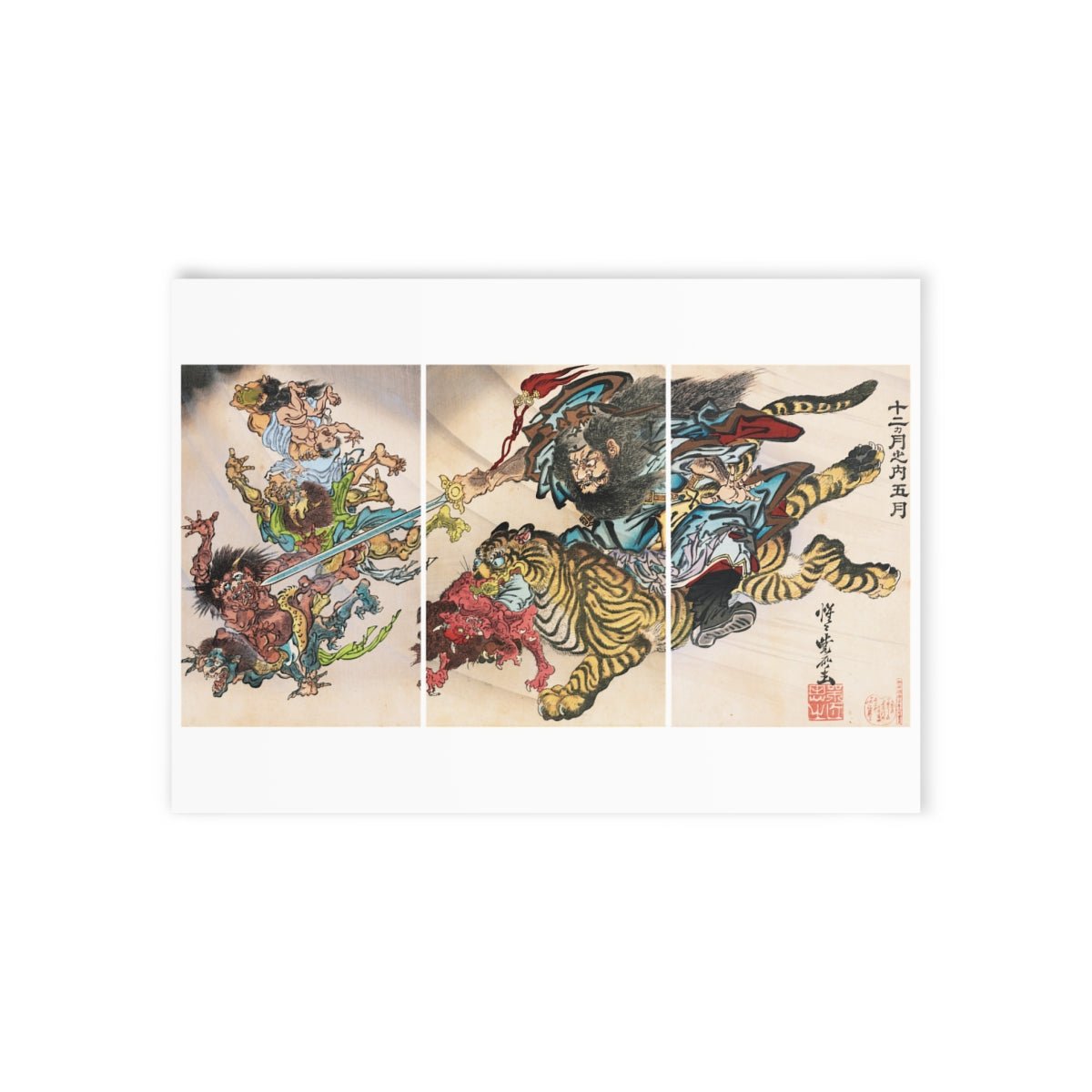 5x Triptych Postcard Bundle - Manga Hanga - 
