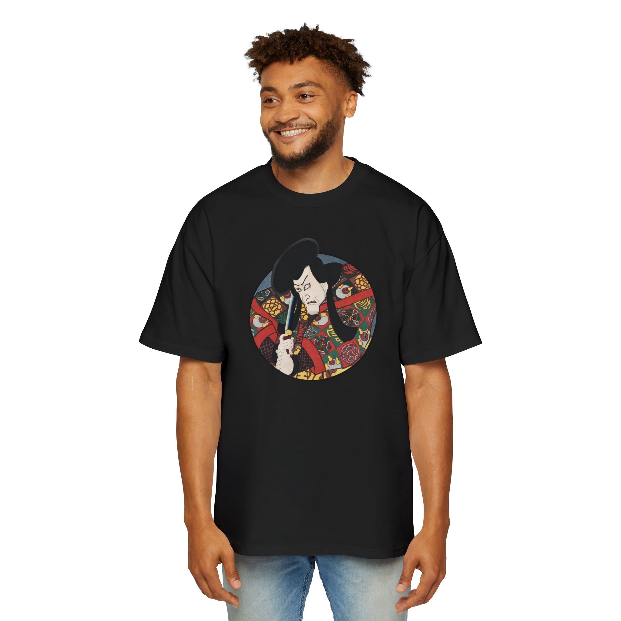 Portrait of Matsunami Kengyo Oversized T-Shirt