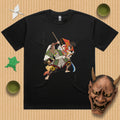 Ushiwaka and Kumasaka Oversized T-Shirt
