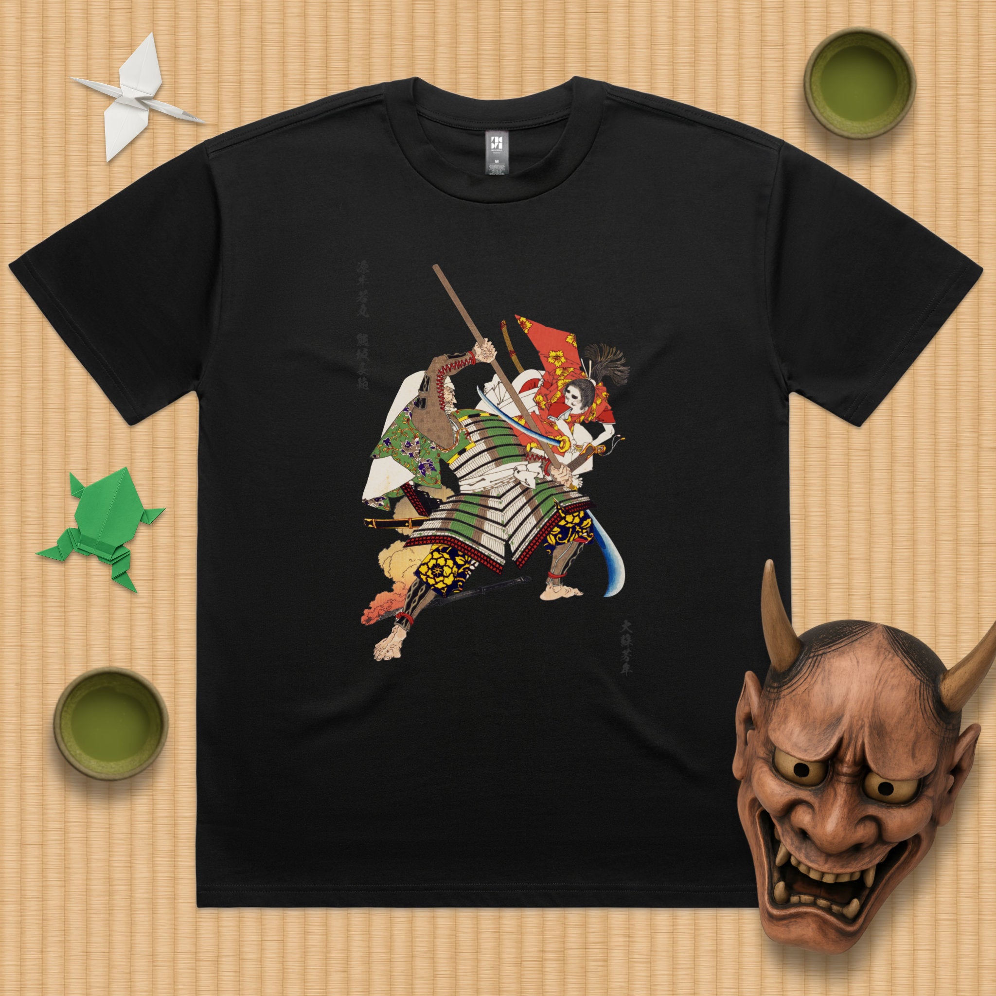 Ushiwaka and Kumasaka Oversized T-Shirt