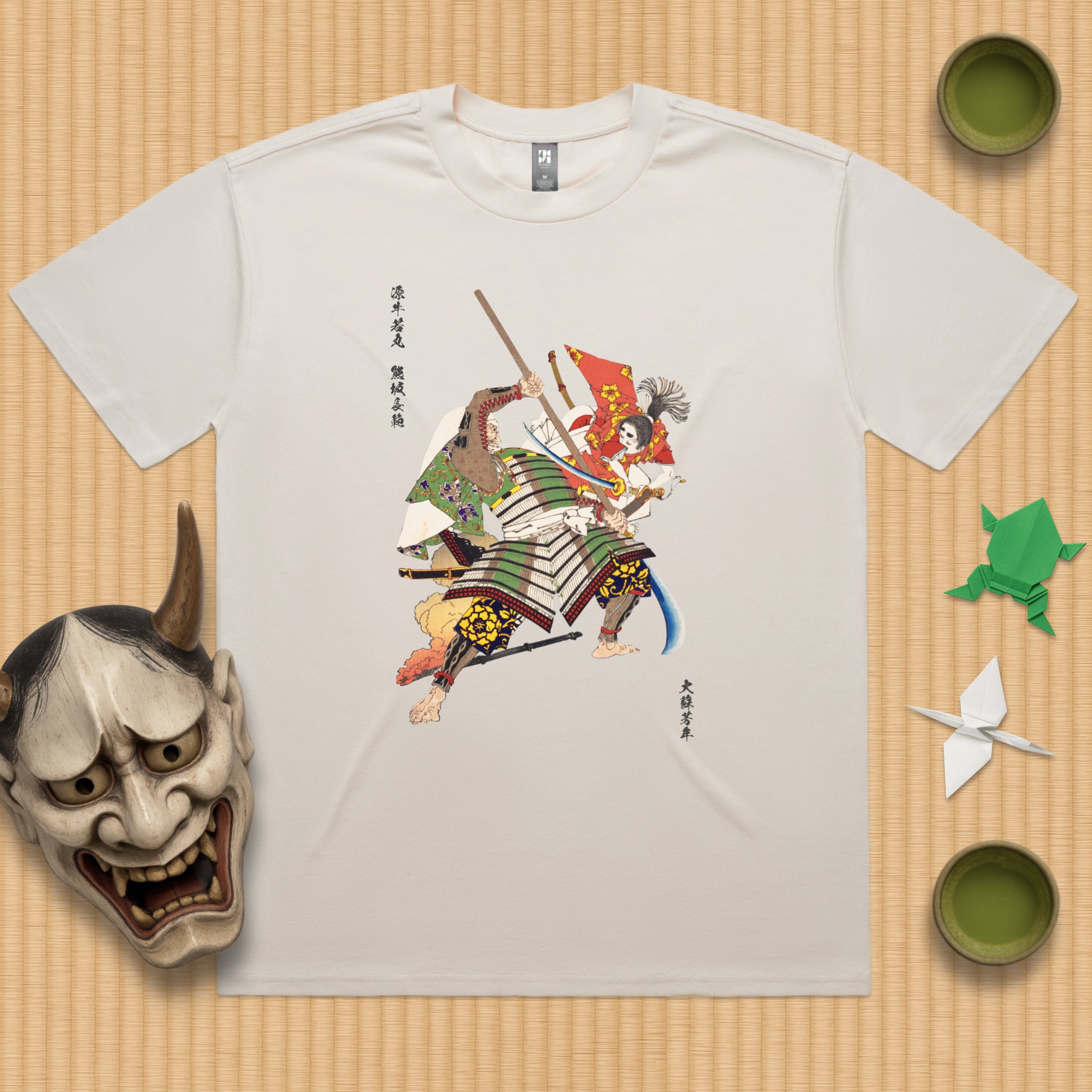 Ushiwaka and Kumasaka Oversized T-Shirt