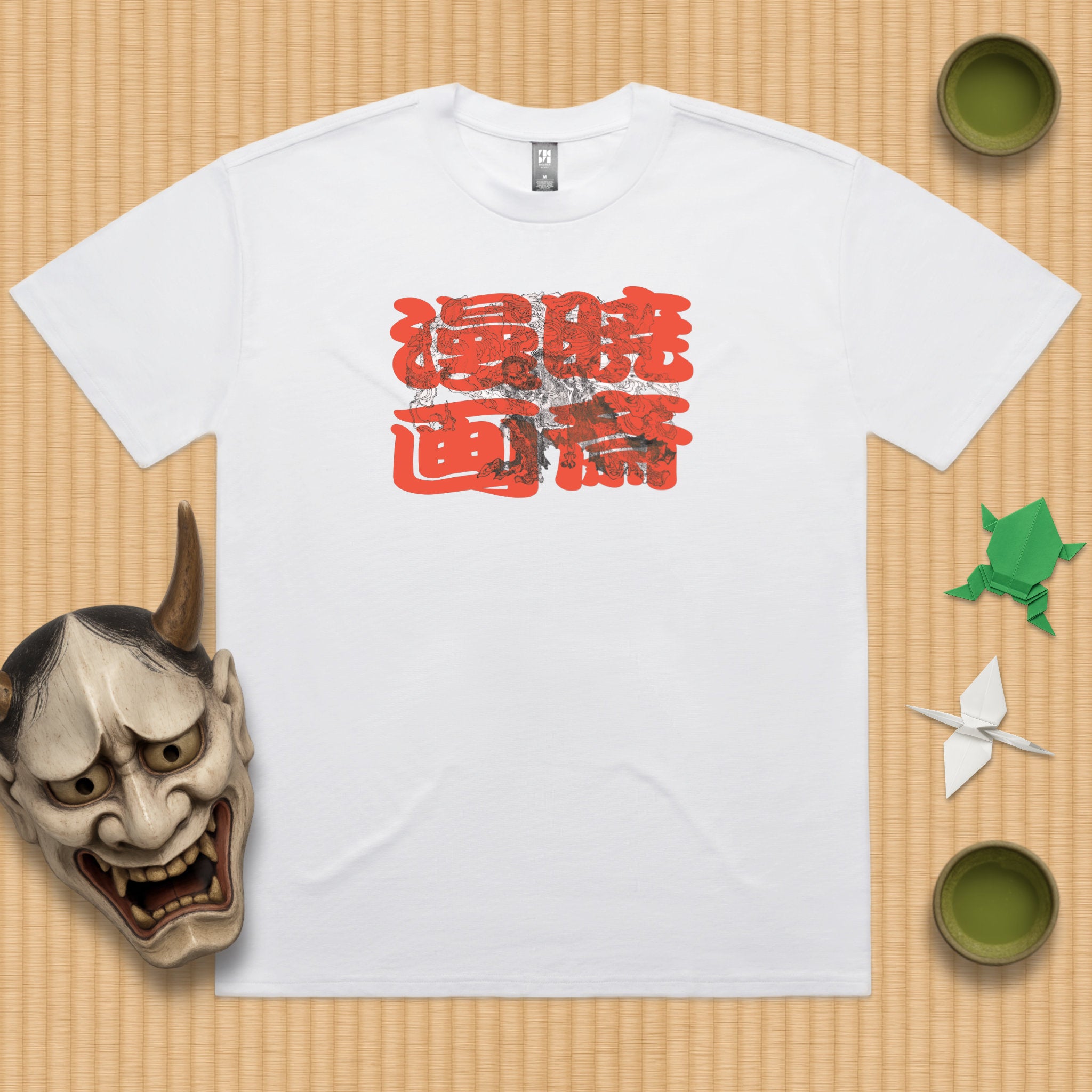 Kaoshō Rochishin hoisting a Guardian Oversized T-Shirt