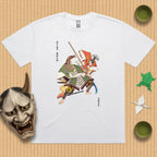 Ushiwaka and Kumasaka Oversized T-Shirt