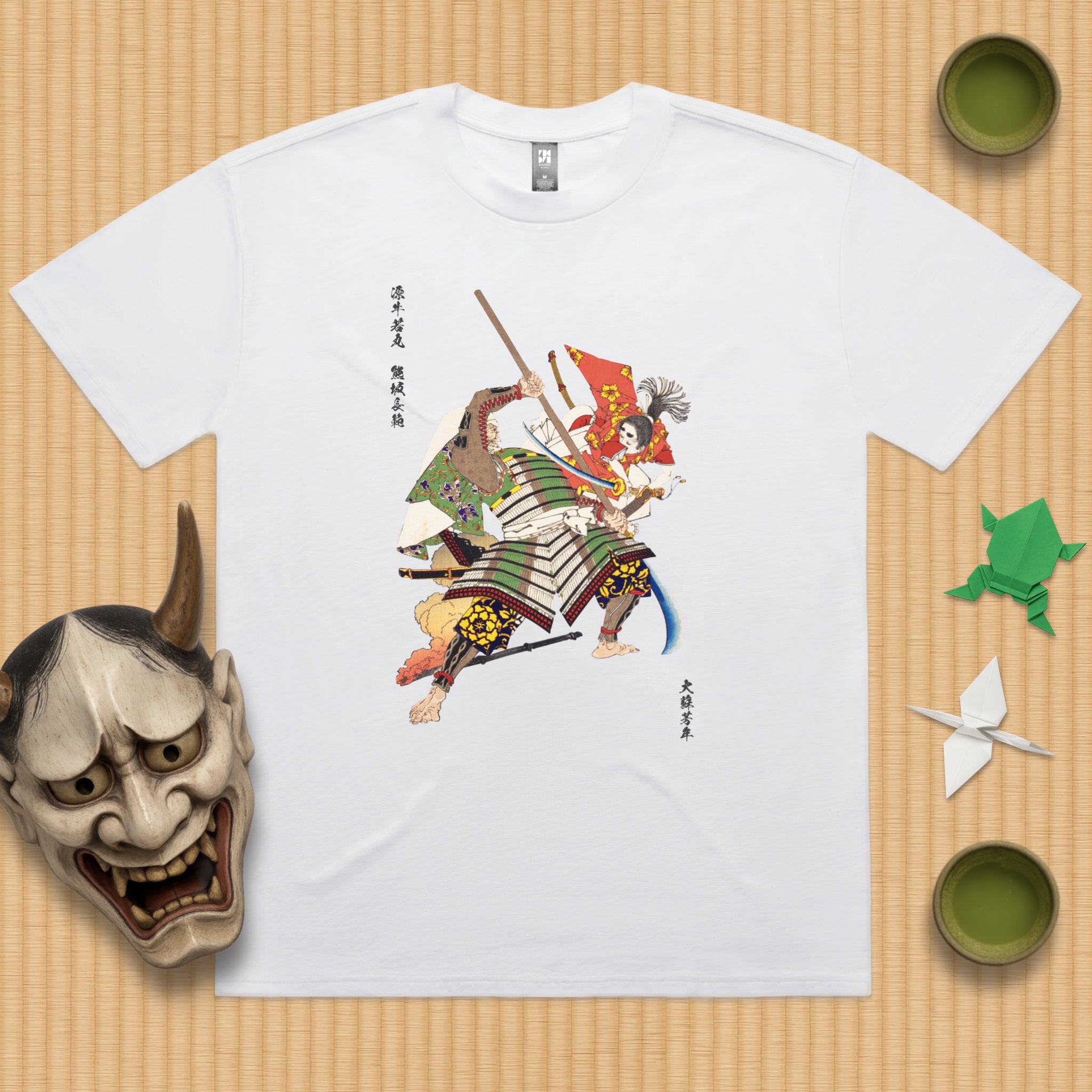 Ushiwaka and Kumasaka Oversized T-Shirt