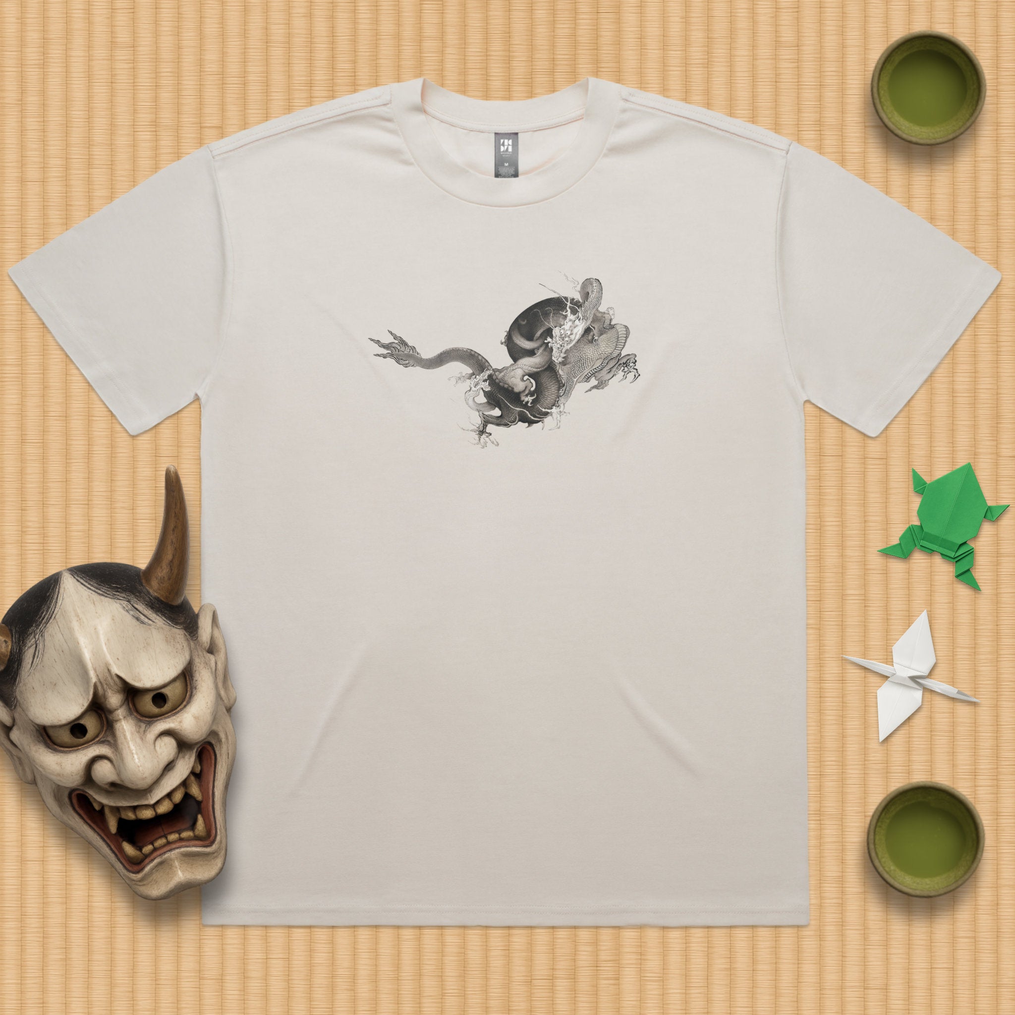 Two Dragons Oversized T-Shirt