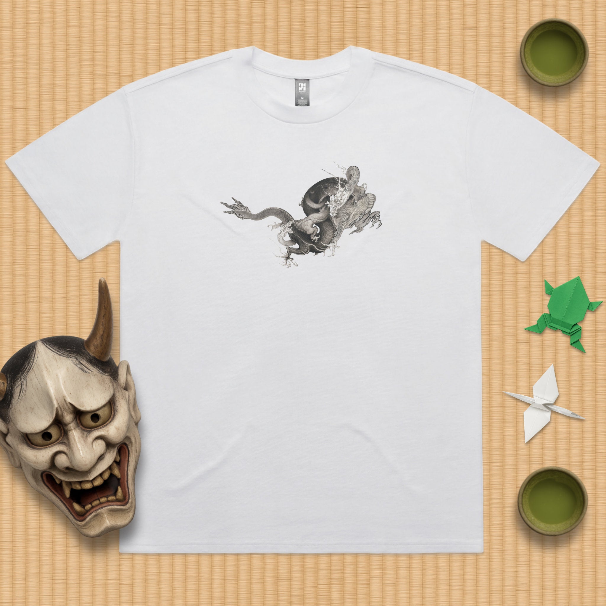 Two Dragons Oversized T-Shirt