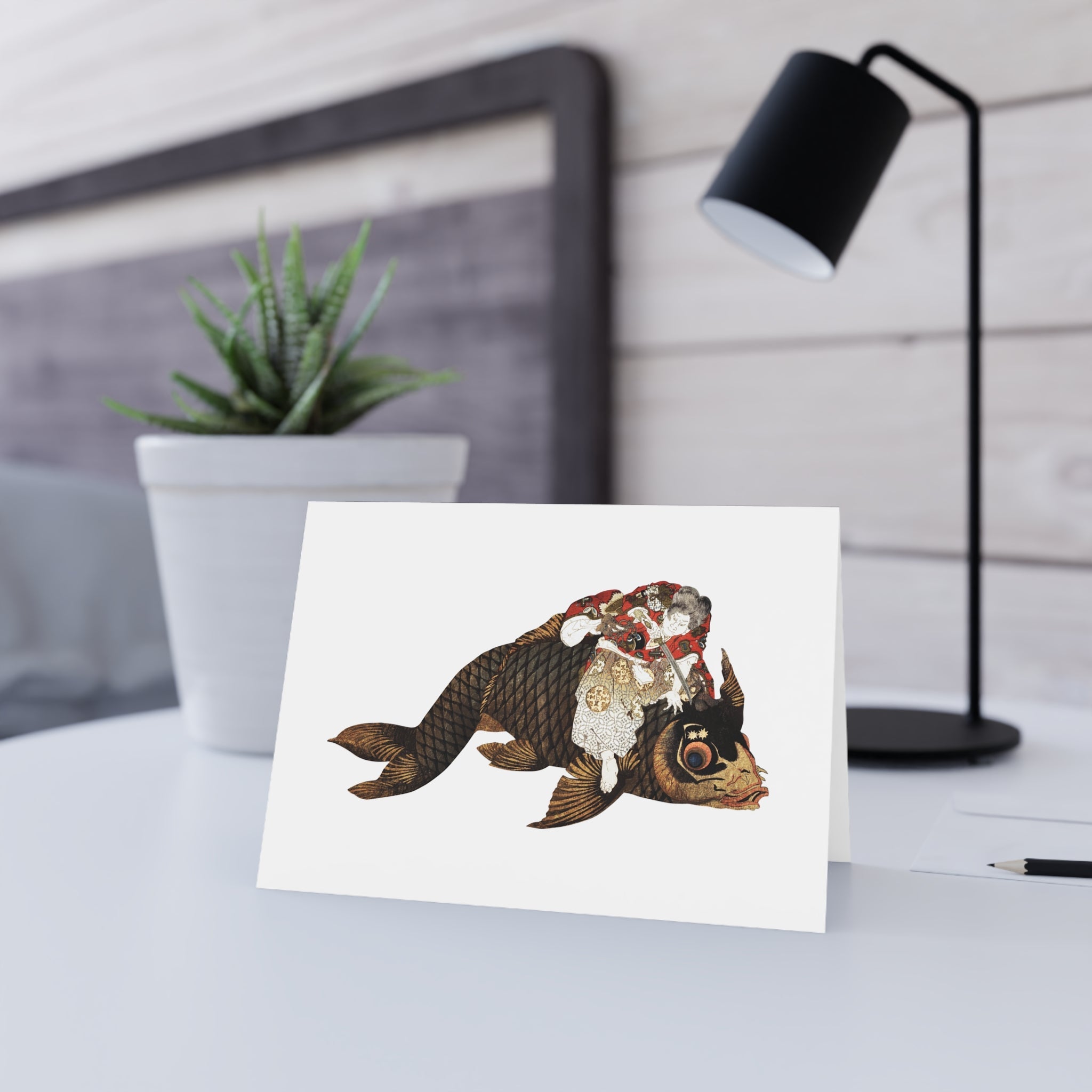 Benkei Greeting Card - Manga Hanga - 
