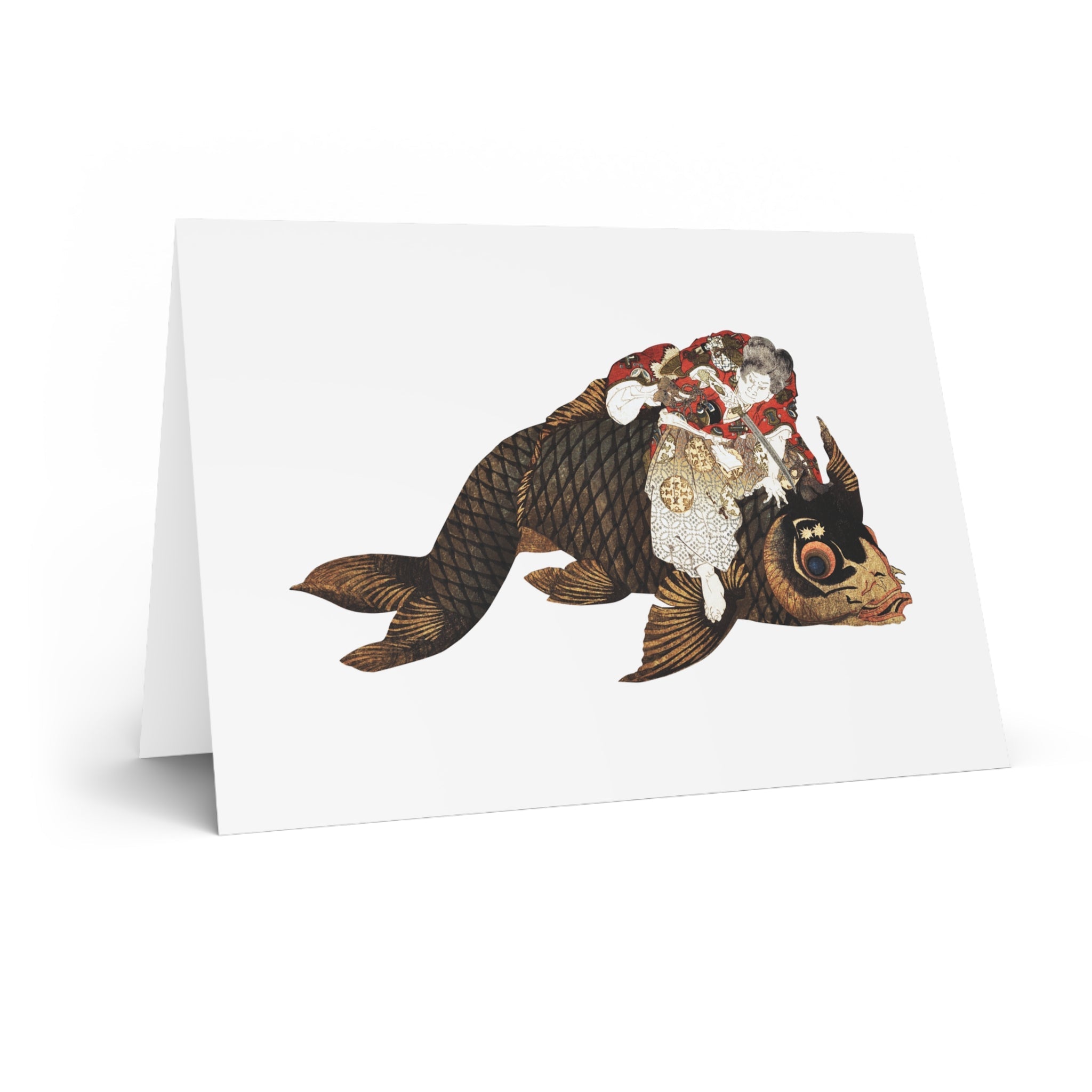 Benkei Greeting Card - Manga Hanga - 32051838718807369040