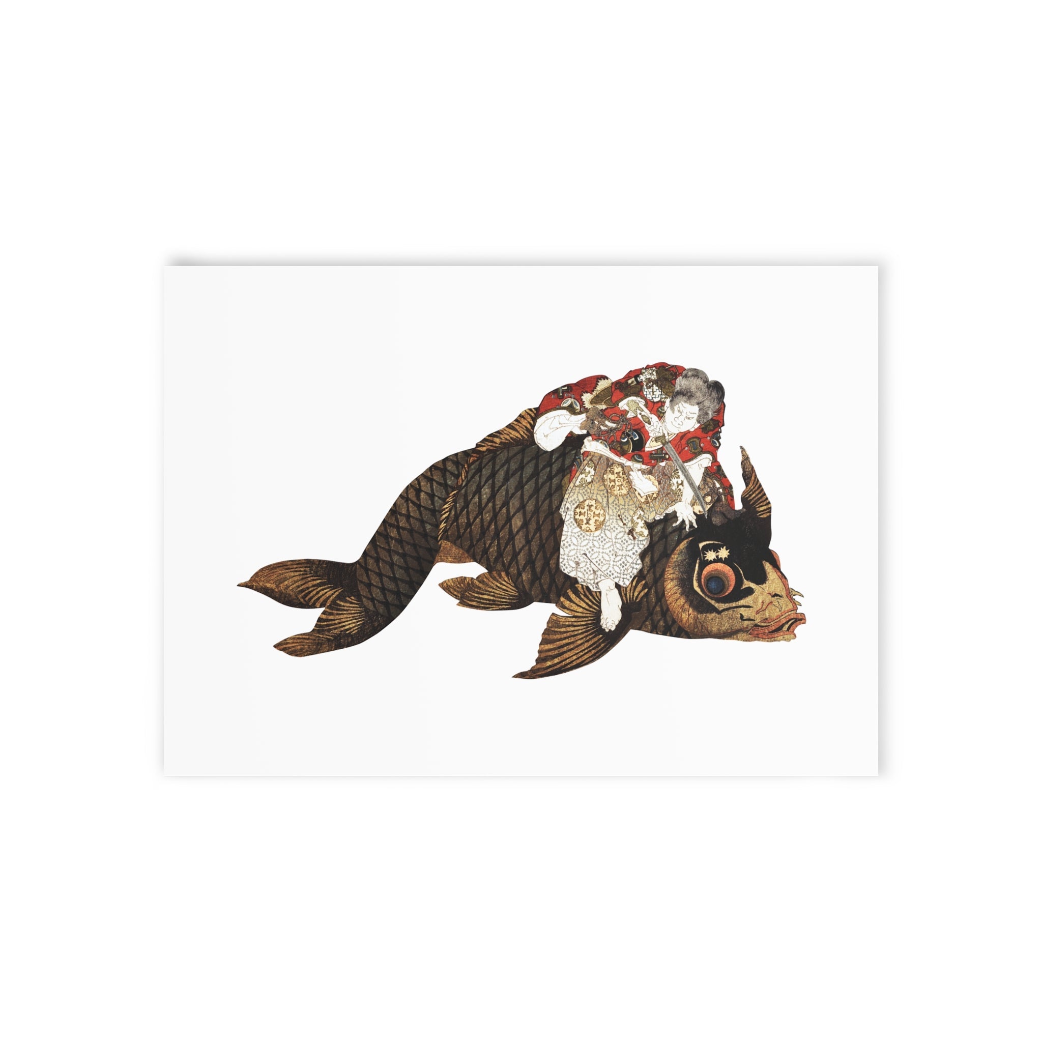 Benkei Postcard - Manga Hanga - 12016656348787565308
