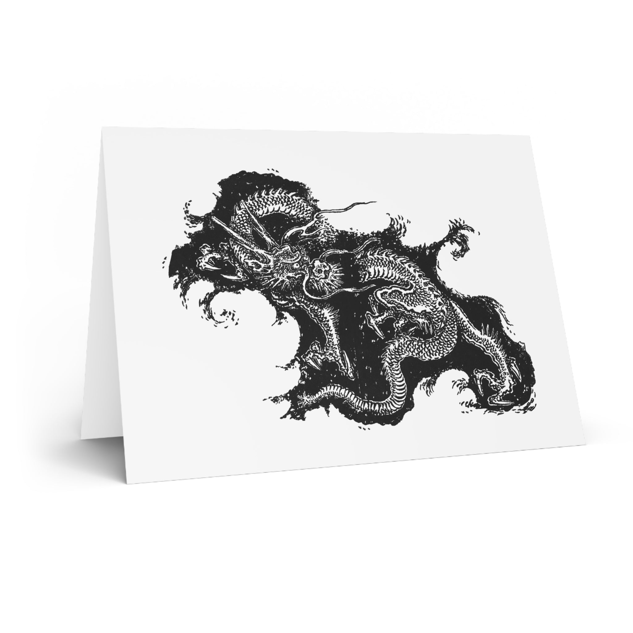 Dragon Greeting Card - Manga Hanga - 19945712239025374079
