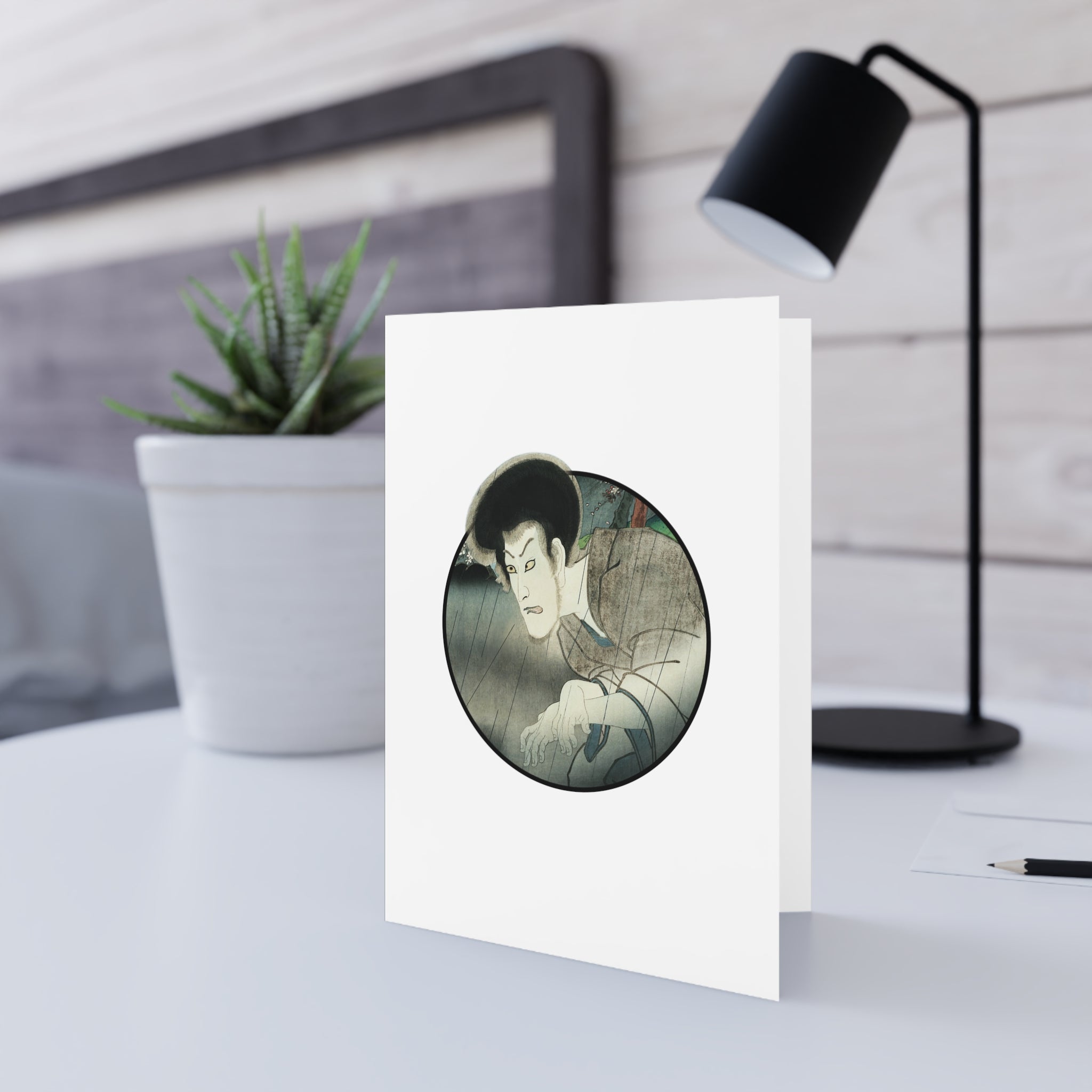 Ghost of Seigen Greeting Card - Manga Hanga - 