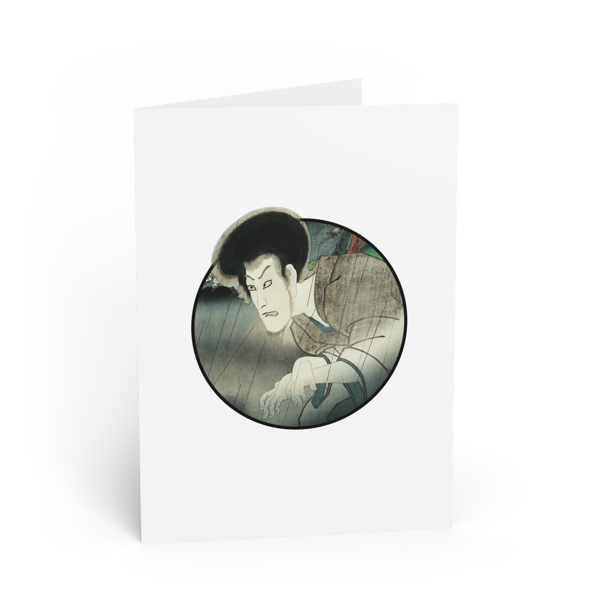 Ghost of Seigen Greeting Card - Manga Hanga - 21643969290552849657