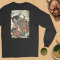 Kyūmonryū Shishin — ukiyo-e long sleeve tee by Kuniyoshi | Manga Hanga