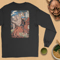 Kaoshō Rochishin — ukiyo-e long sleeve tee by Kuniyoshi | Manga Hanga