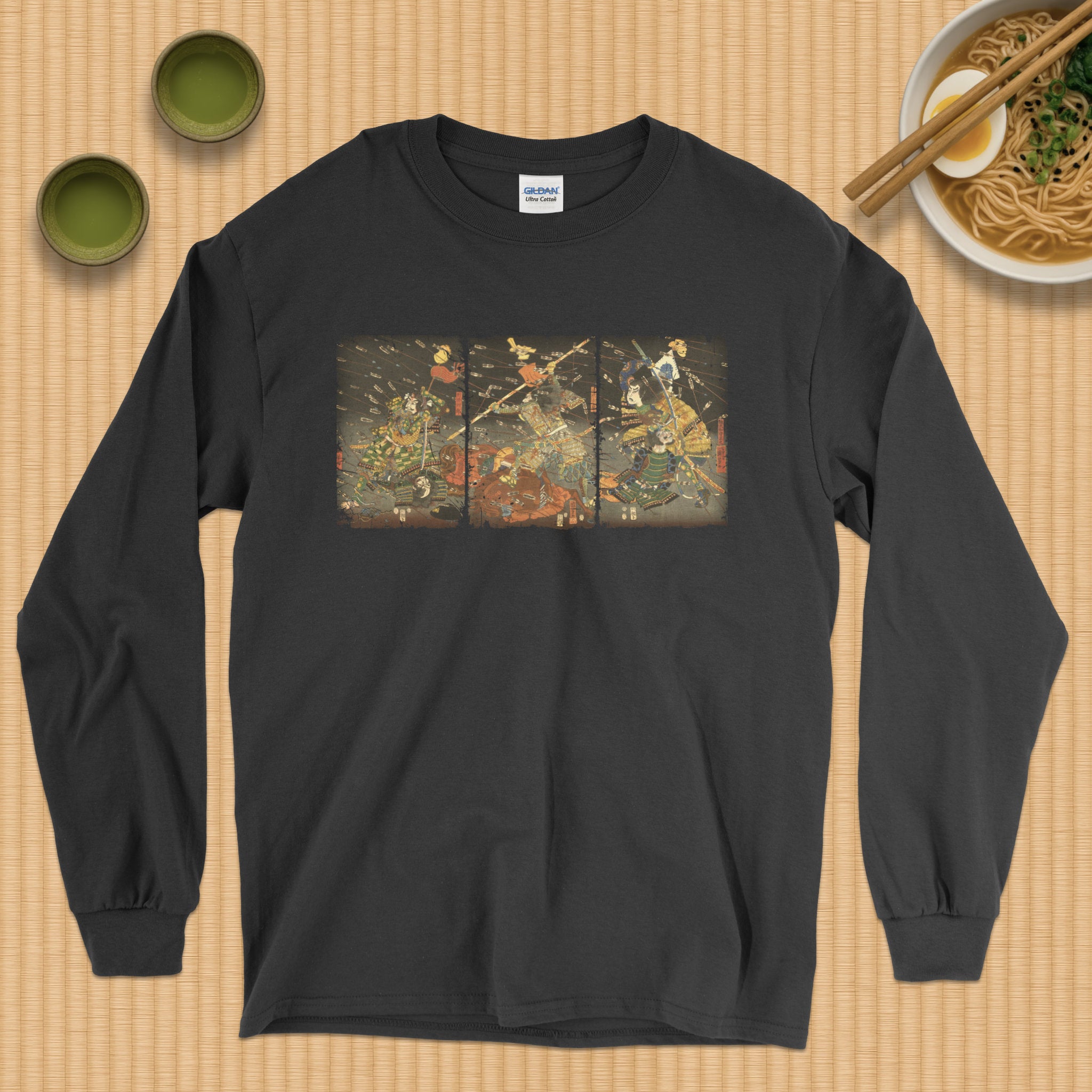 Shijōnawate Triptych LS T-Shirt