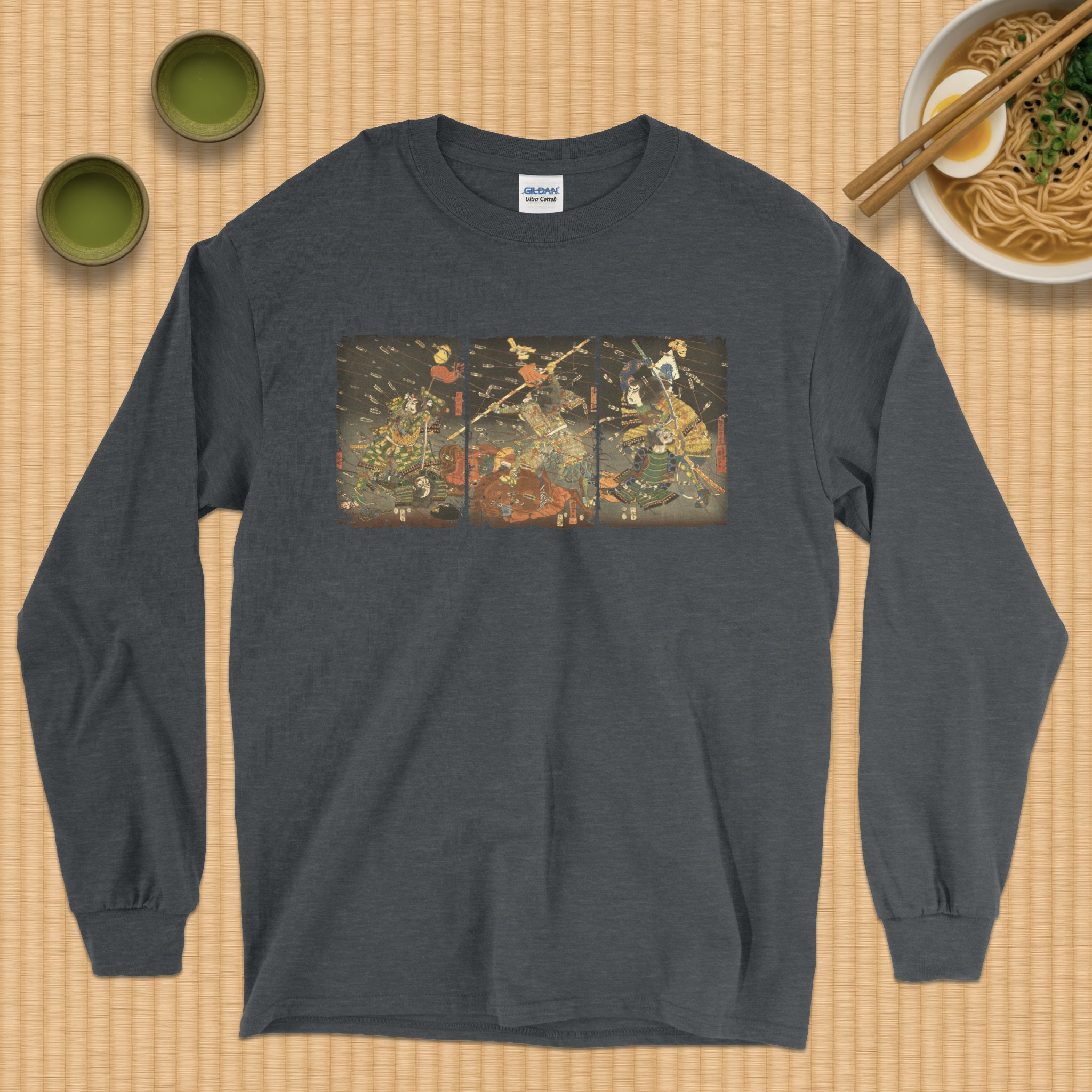 Shijōnawate Triptych LS T-Shirt