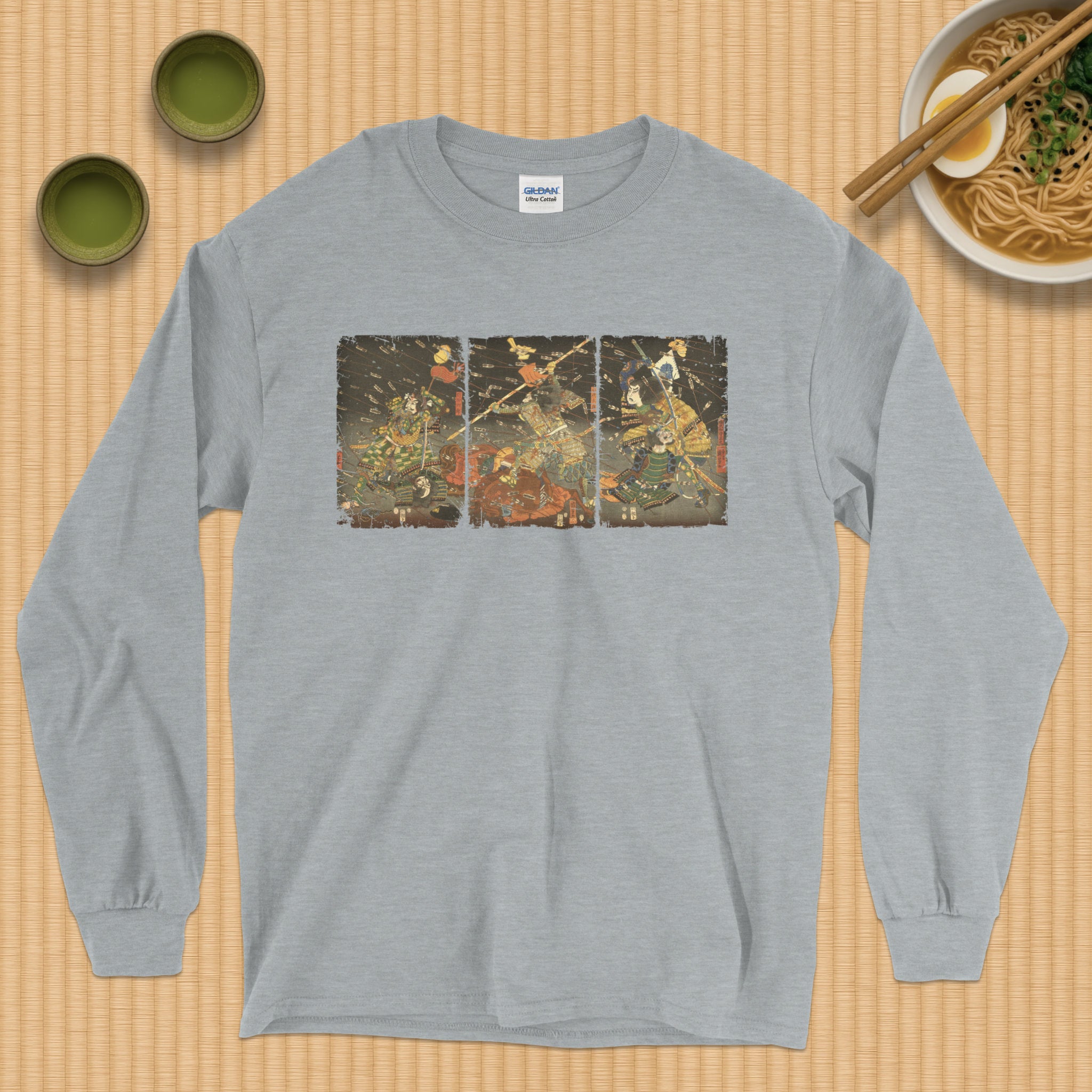 Shijōnawate Triptych LS T-Shirt