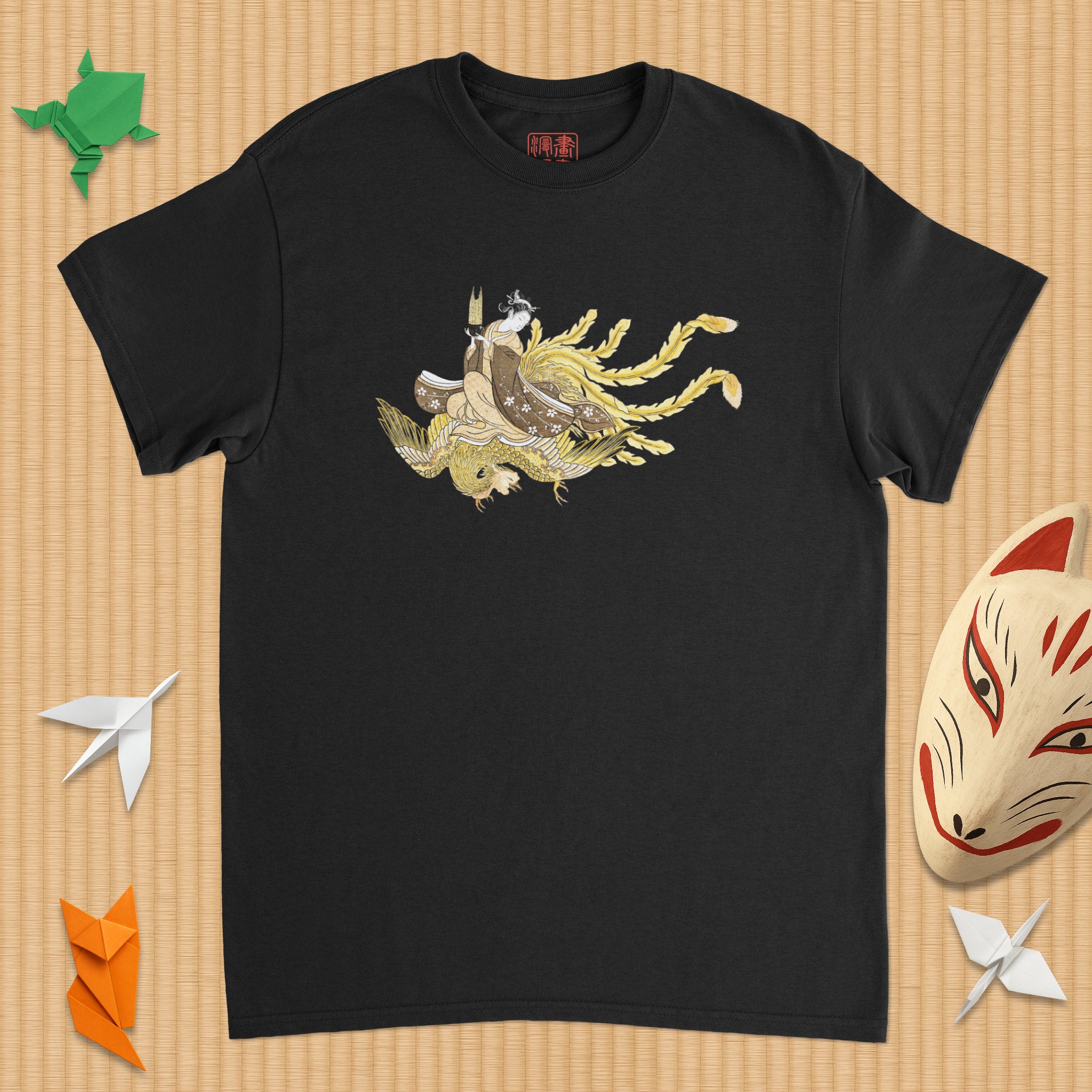 Flying on a Phoenix Kids T-Shirt