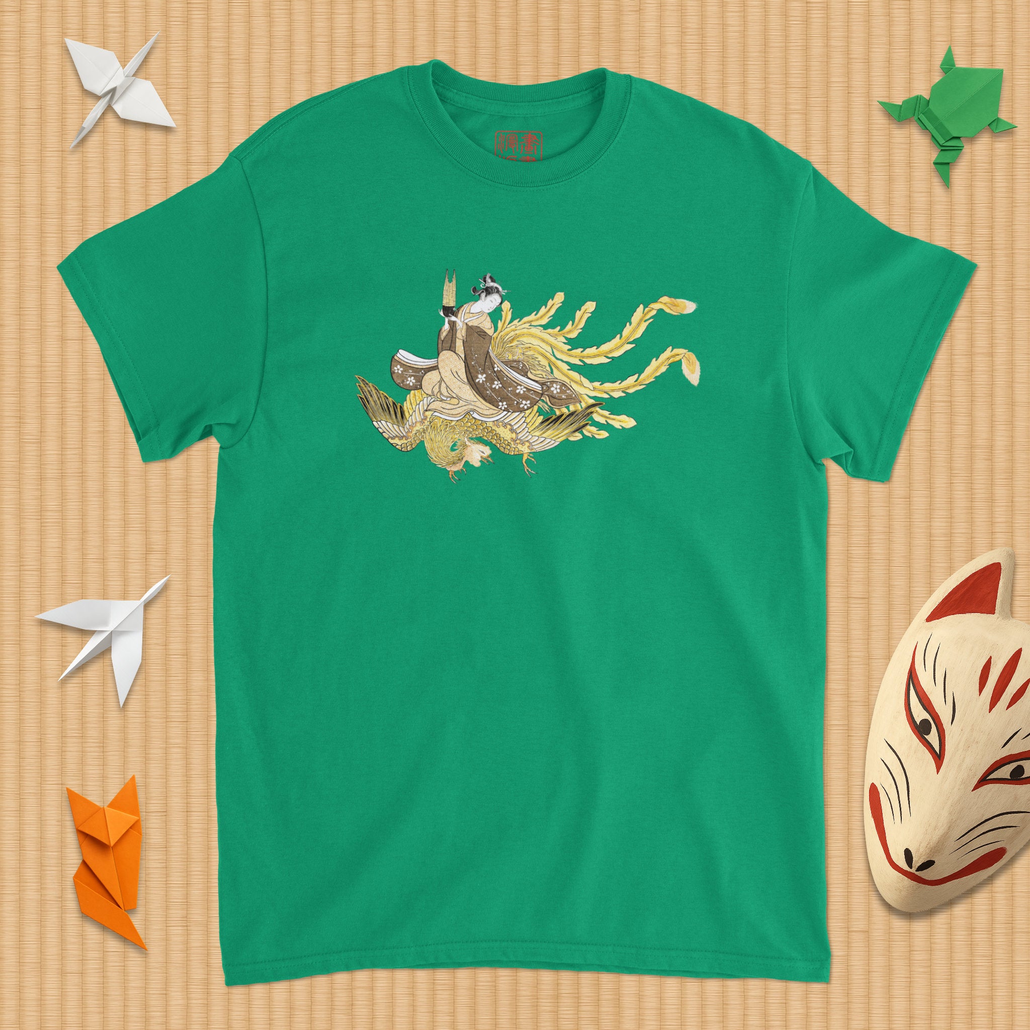 Flying on a Phoenix Kids T-Shirt