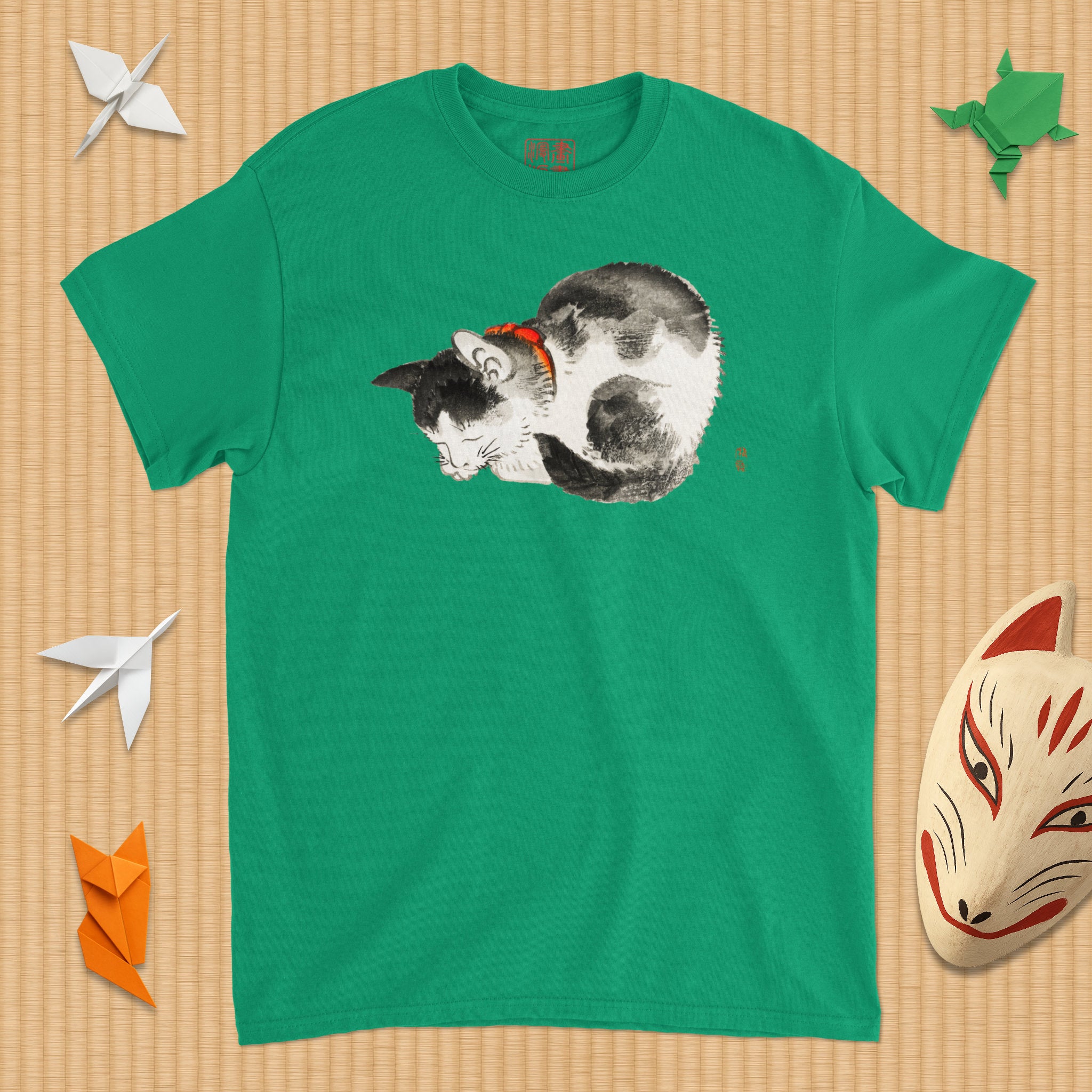Sleeping Cat Kids T-Shirt