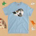 Sleeping Cat — ukiyo-e kids tee by Kōno Bairei | Manga Hanga