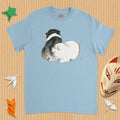 Sleeping Dogs — ukiyo-e kids tee by Kōno Bairei | Manga Hanga