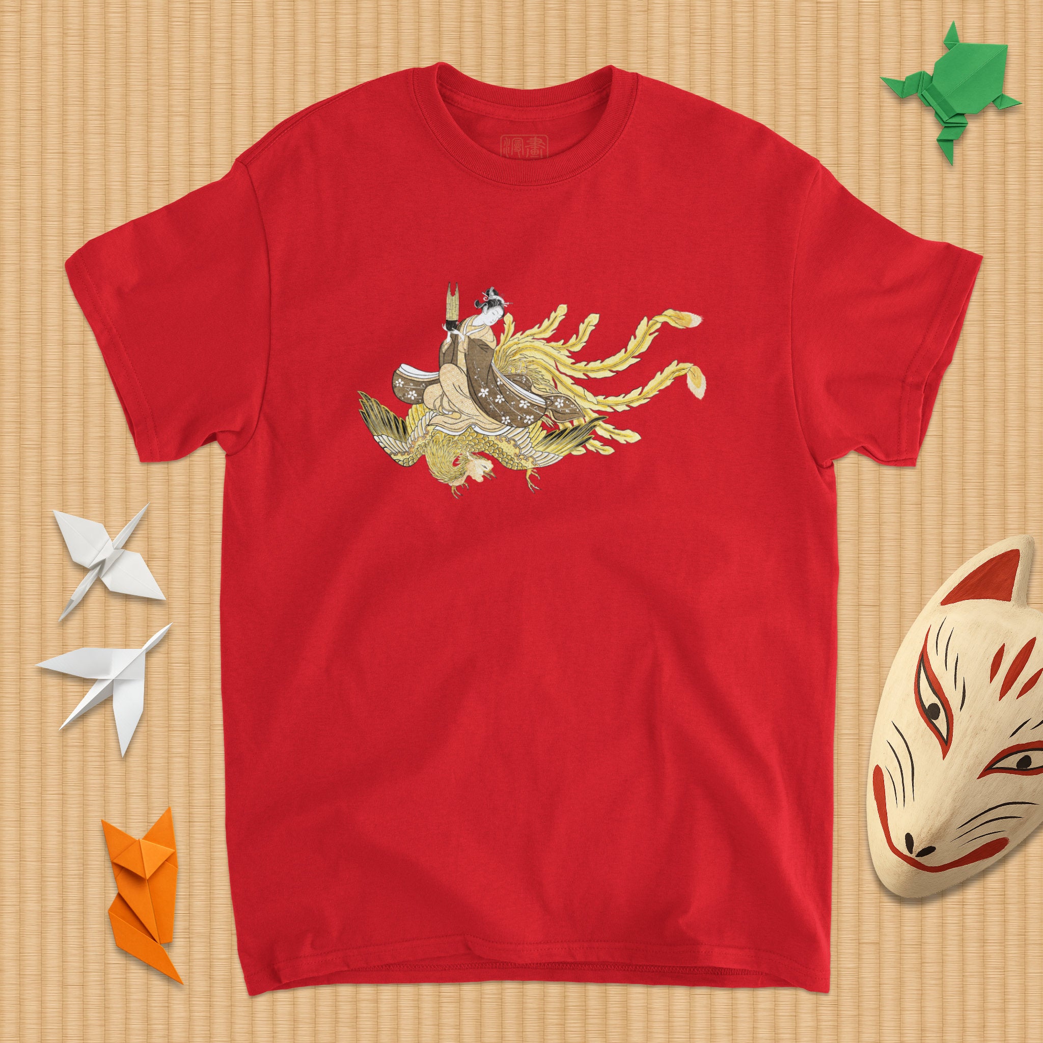 Flying on a Phoenix Kids T-Shirt