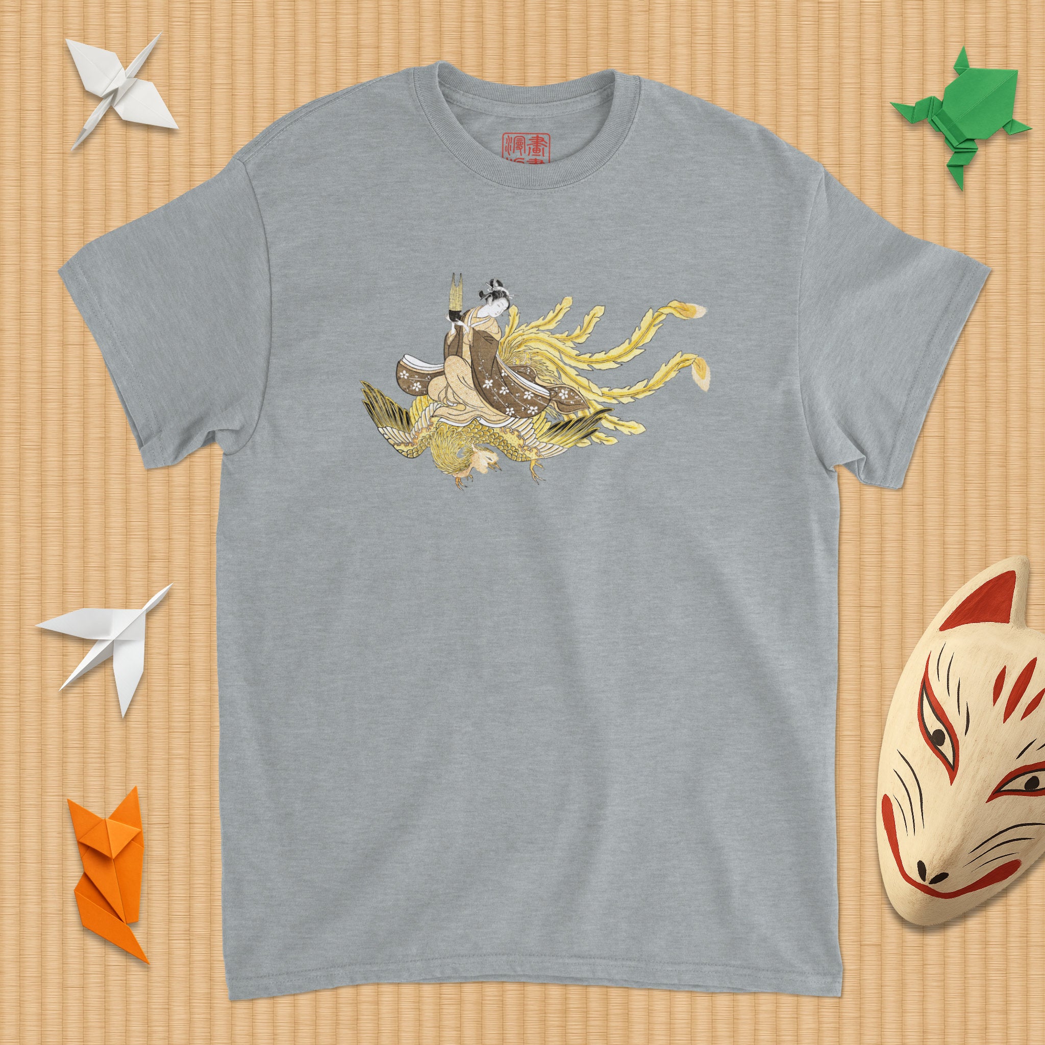 Flying on a Phoenix Kids T-Shirt