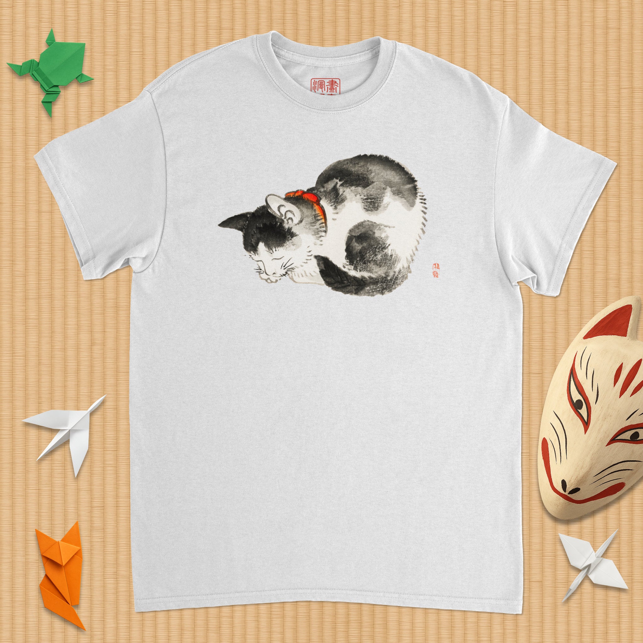 Sleeping Cat Kids T-Shirt