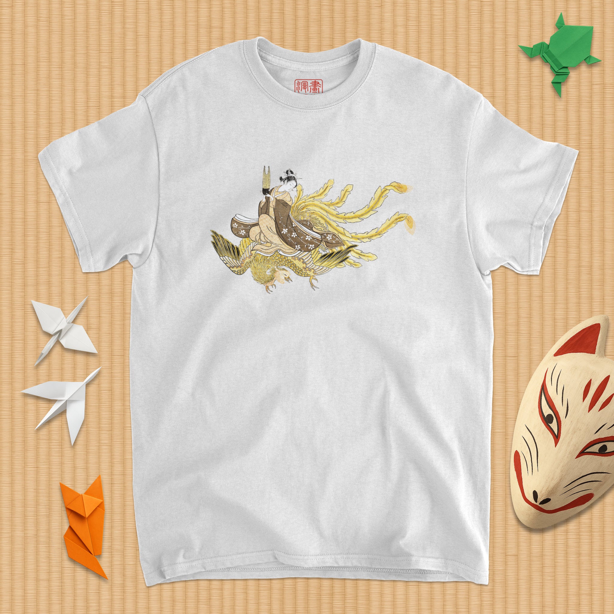 Flying on a Phoenix Kids T-Shirt