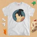 Portrait of a Woman — ukiyo-e kids tee by Hokusai | Manga Hanga