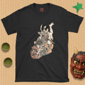 Tanmeijirō grappling — ukiyo-e graphic tee by Kuniyoshi | Manga Hanga