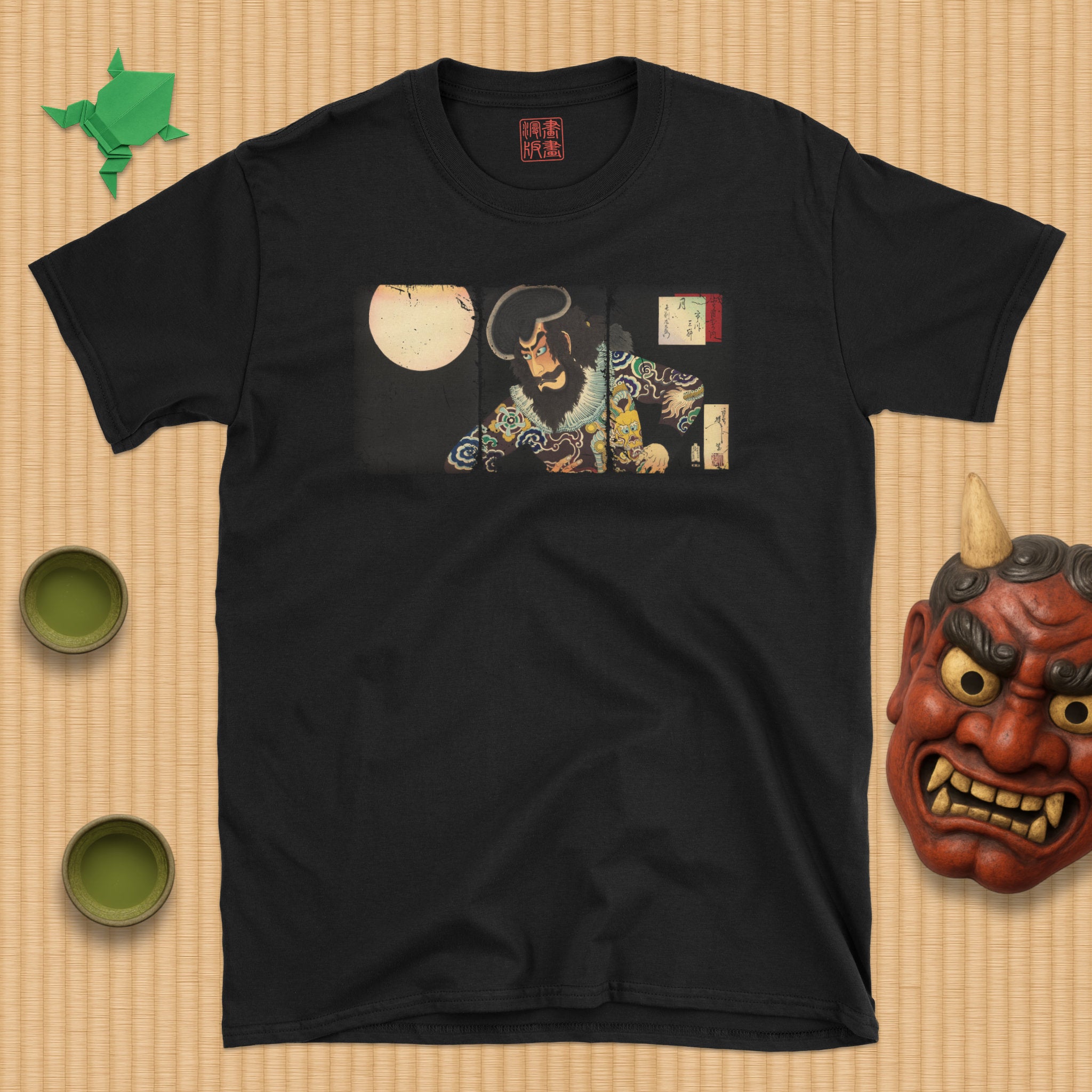 Kezori Kuemon Triptych T-Shirt