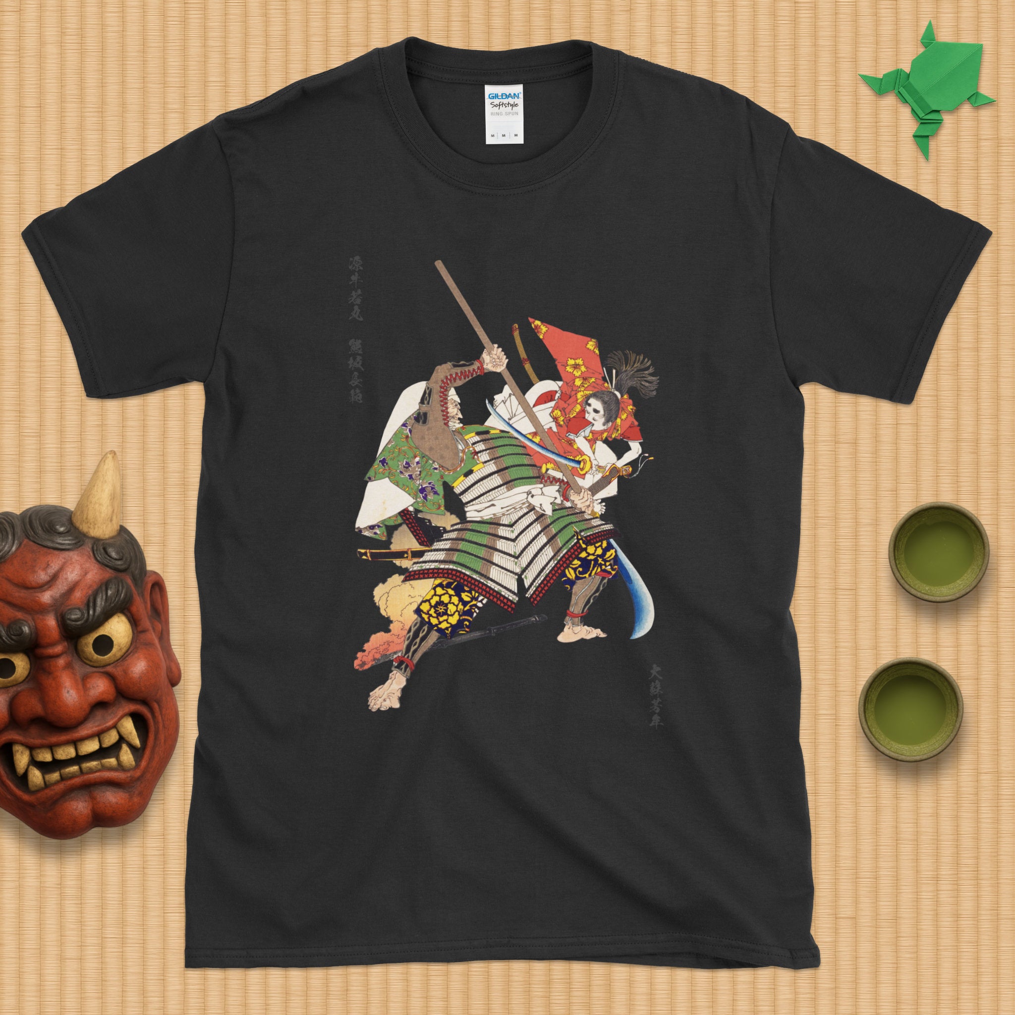 Ushiwaka and Kumasaka T-Shirt