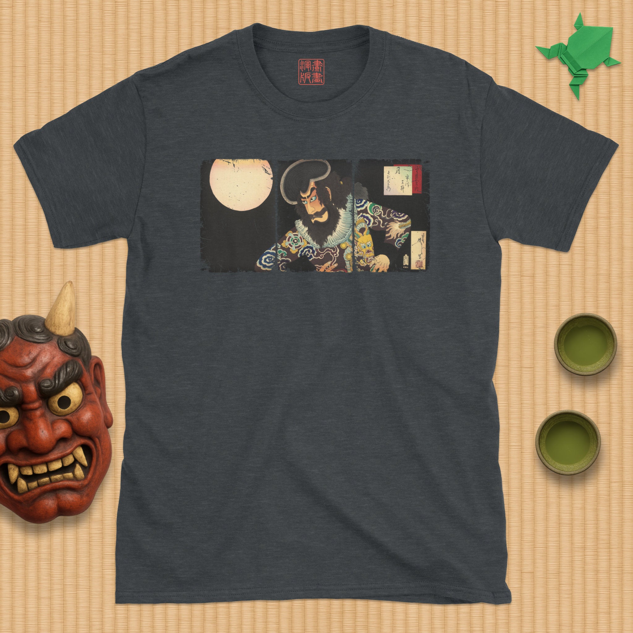 Kezori Kuemon Triptych T-Shirt