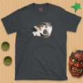 Sleeping Cat — ukiyo-e graphic tee by Kōno Bairei | Manga Hanga