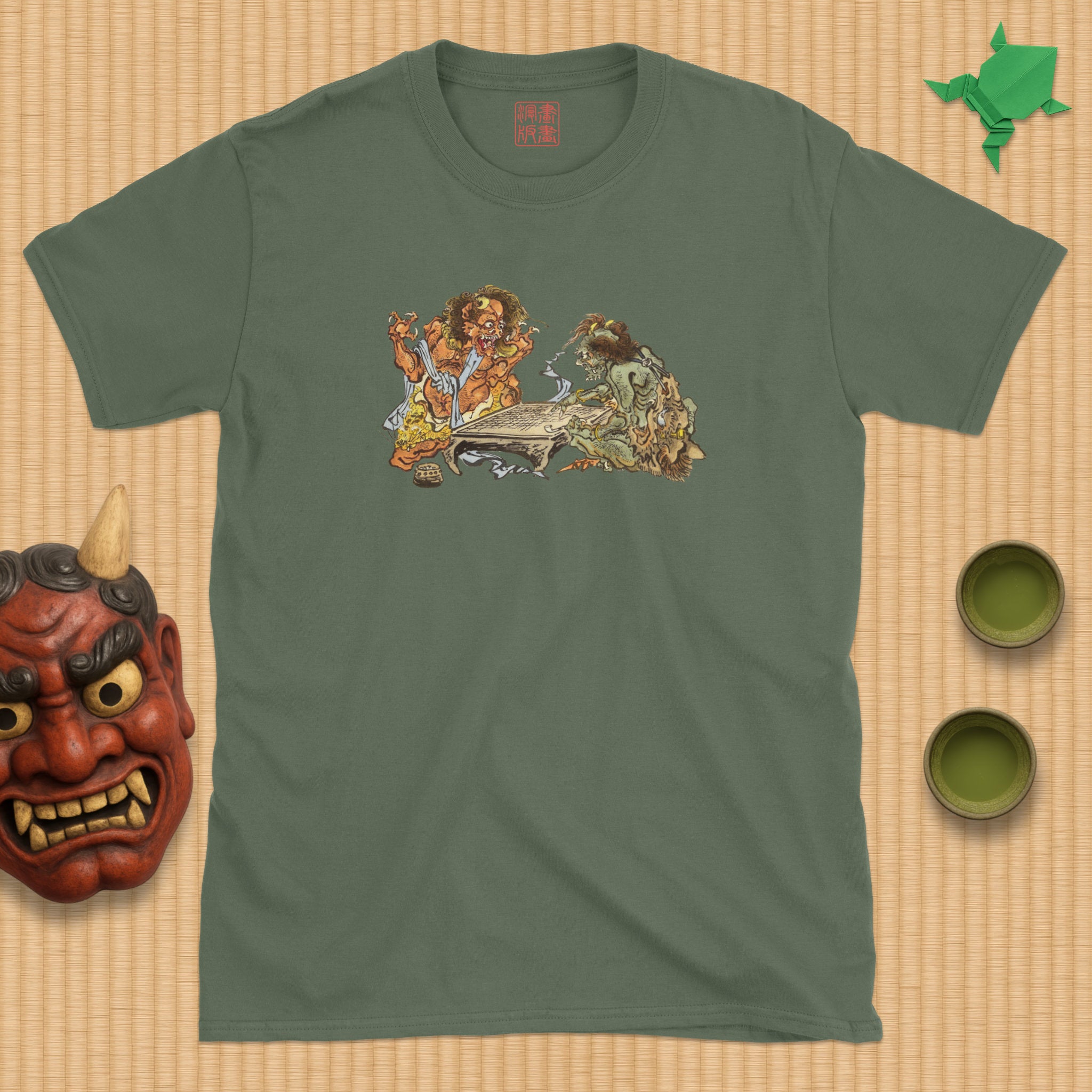 Demons playing Go T-Shirt