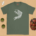 Koi — ukiyo-e graphic tee by Hokusai | Manga Hanga