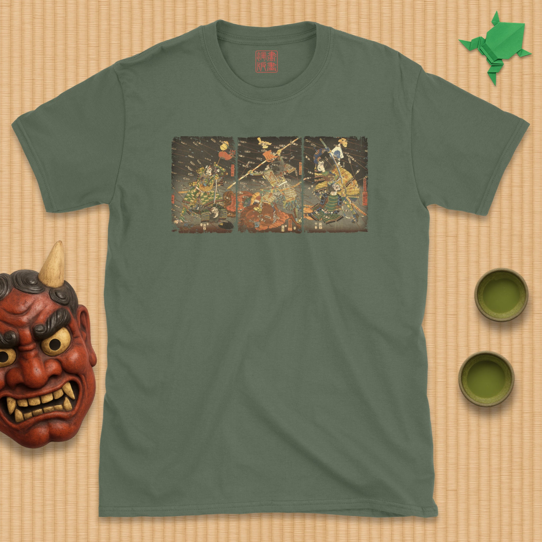 Shijōnawate Triptych T-Shirt
