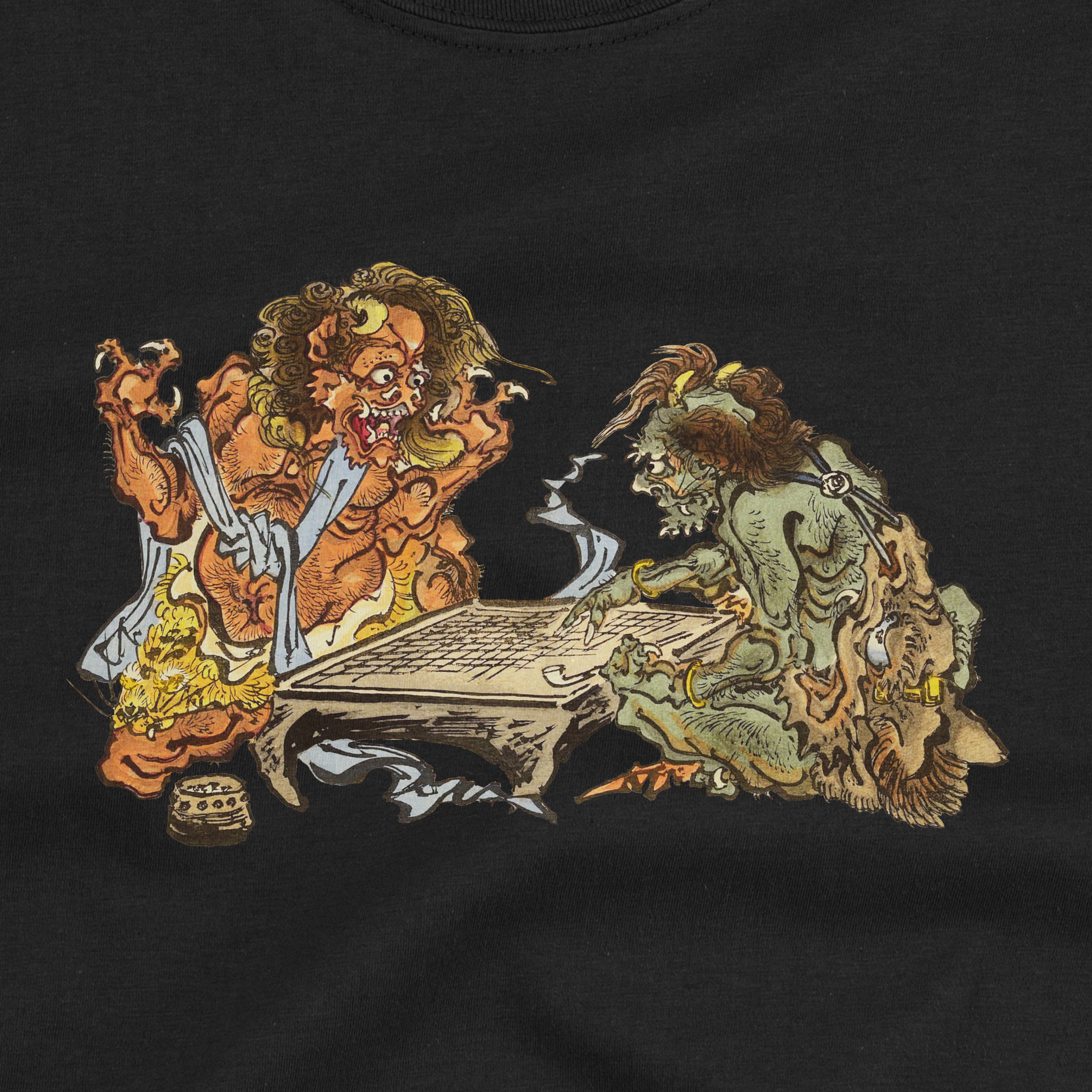 Demons playing Go T-Shirt