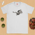 Two Dragons — ukiyo-e graphic tee by Kanō Hōgai | Manga Hanga